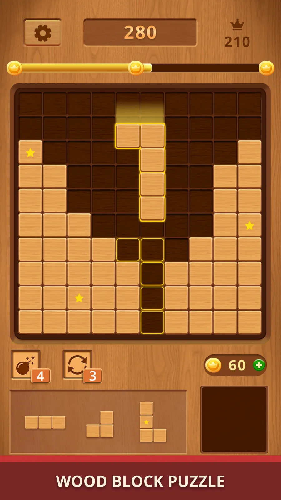 Wood Block Puzzle - Block Game | Indus Appstore | Screenshot