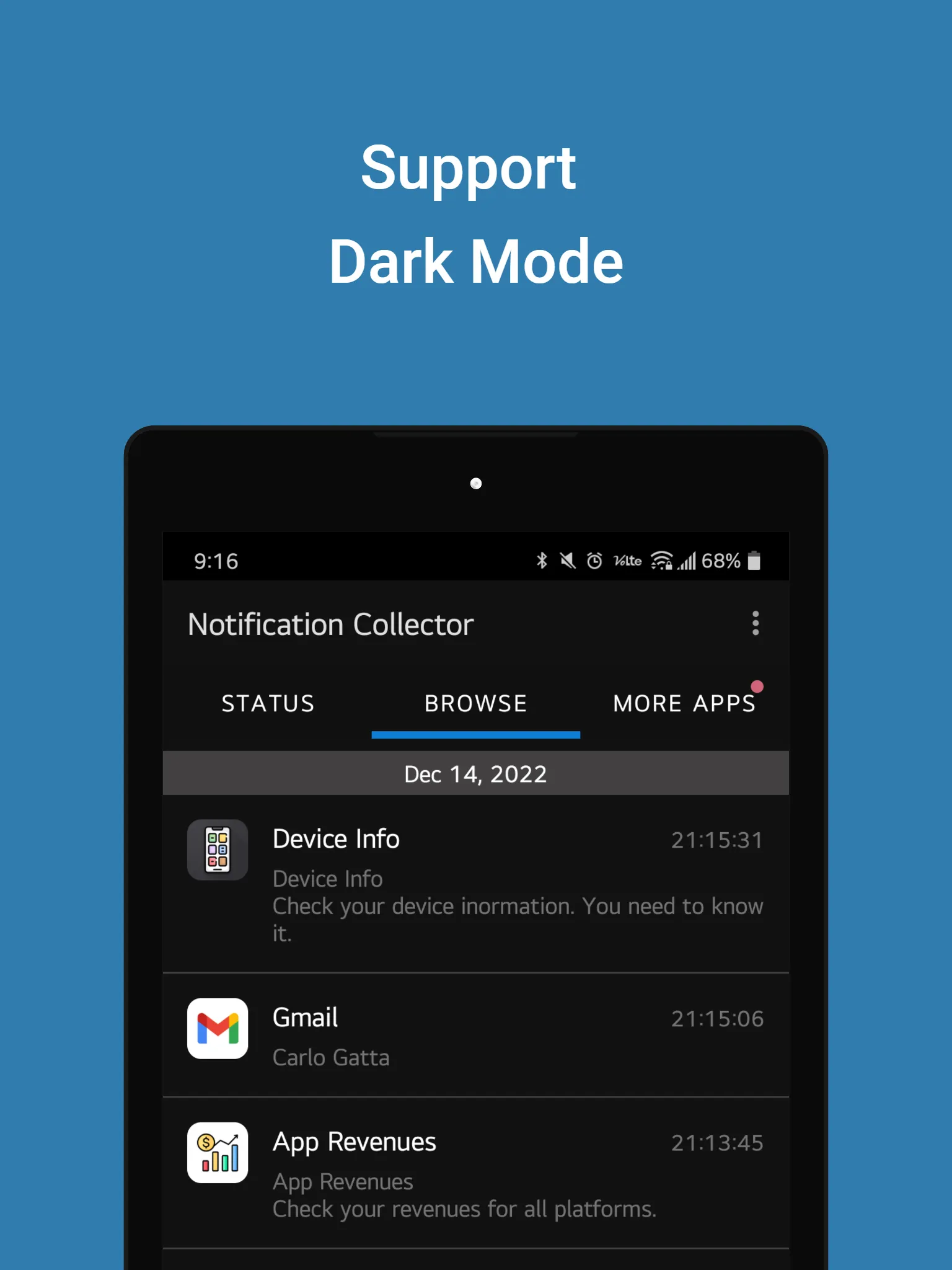 Notification Collector | Indus Appstore | Screenshot