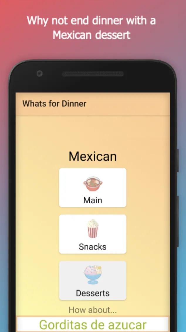 What's for Dinner? | Indus Appstore | Screenshot