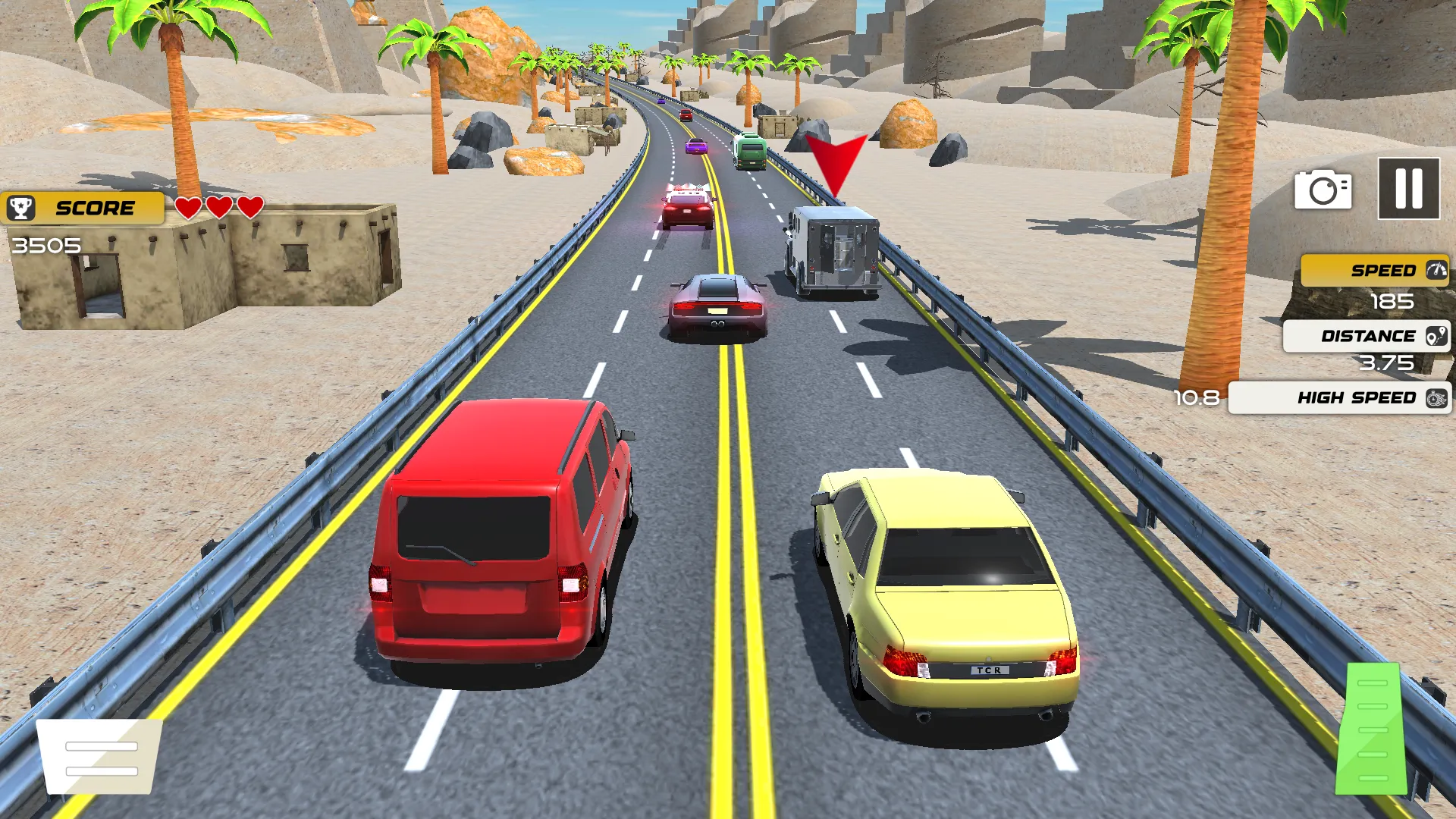 Highway Traffic Racing Car | Indus Appstore | Screenshot