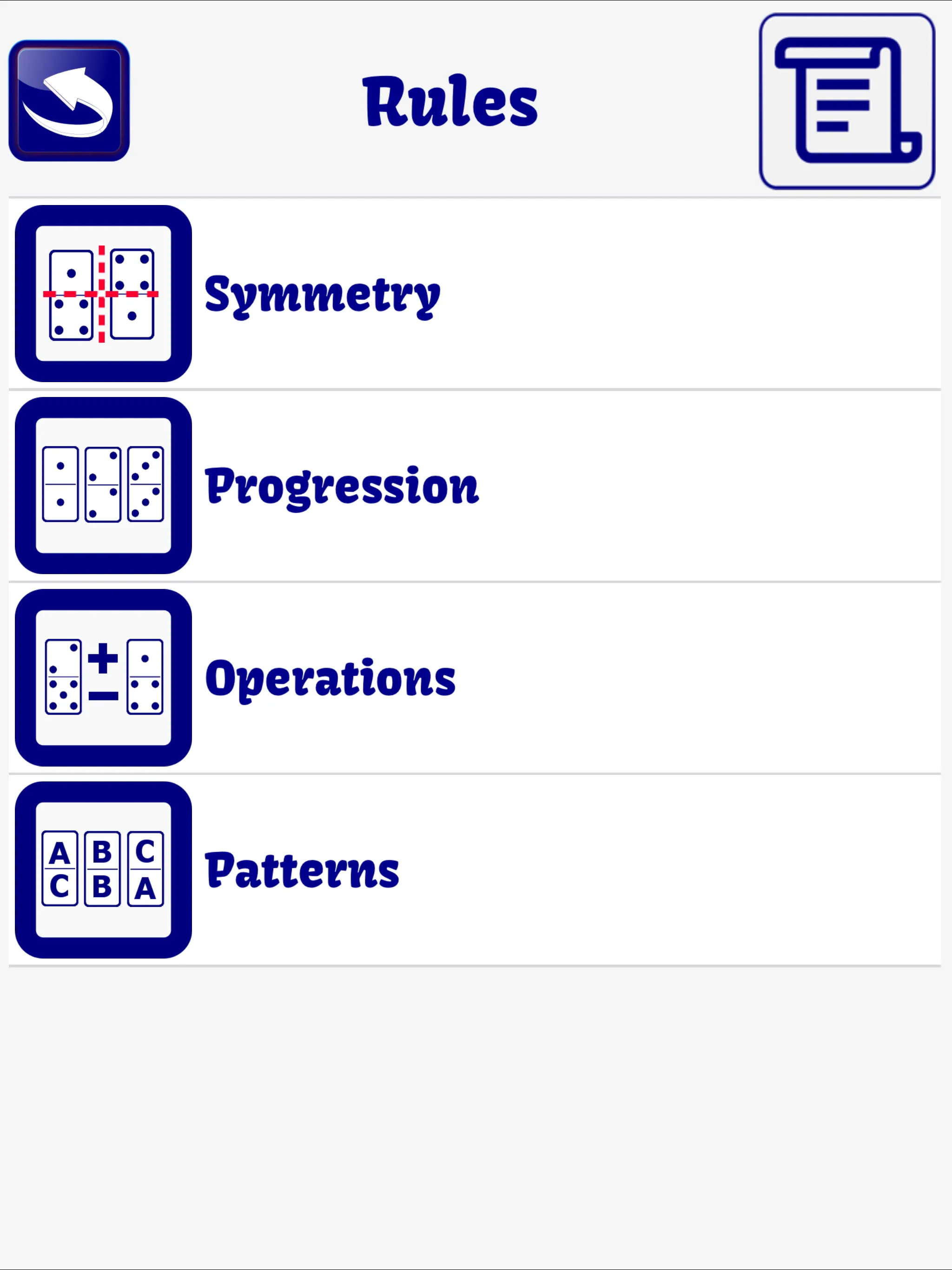 Domino psychoTest Brain LITE | Indus Appstore | Screenshot