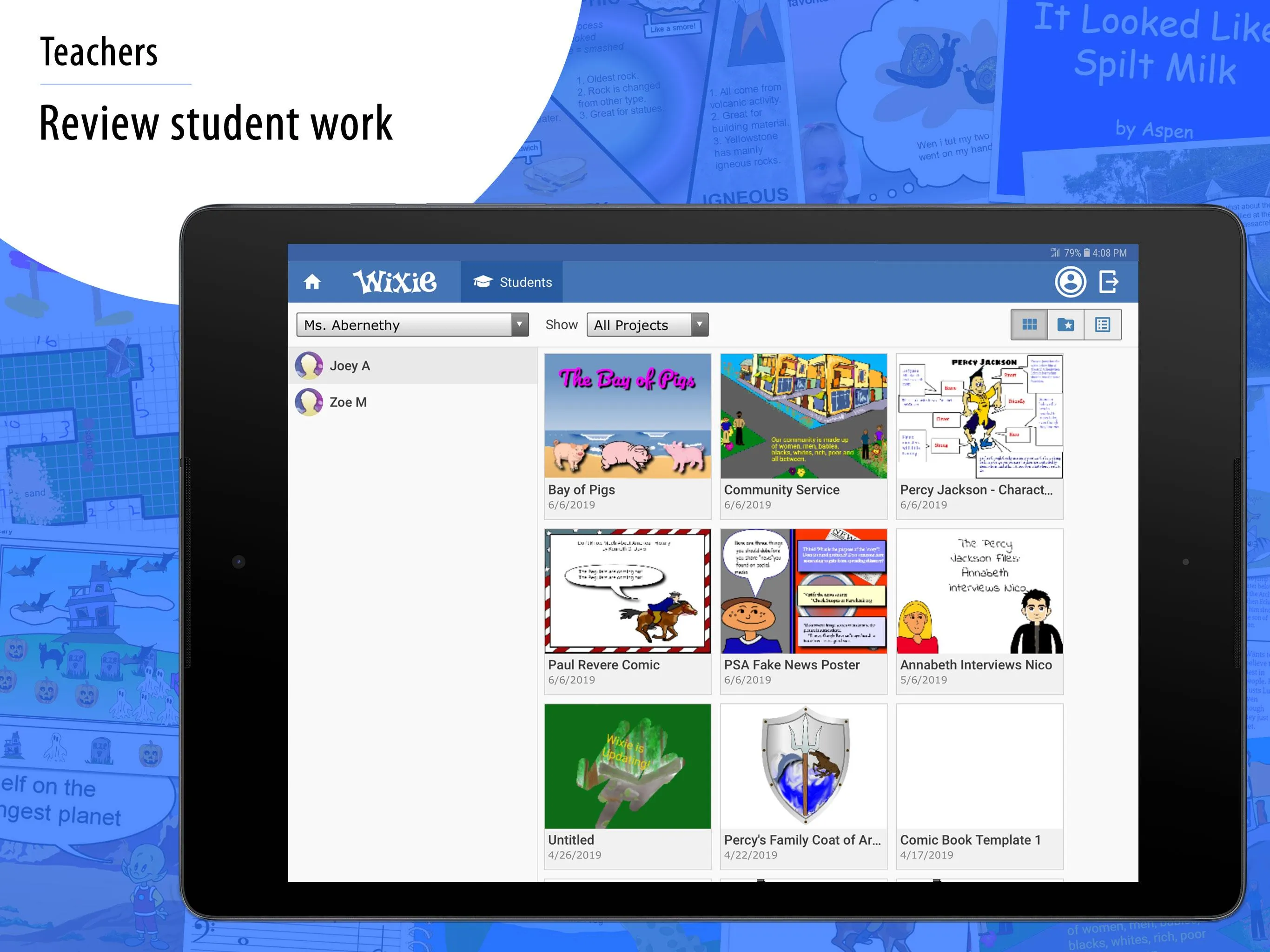 Wixie | Indus Appstore | Screenshot