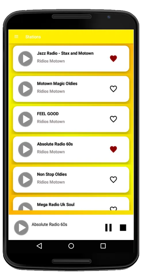 Motown radio | Indus Appstore | Screenshot