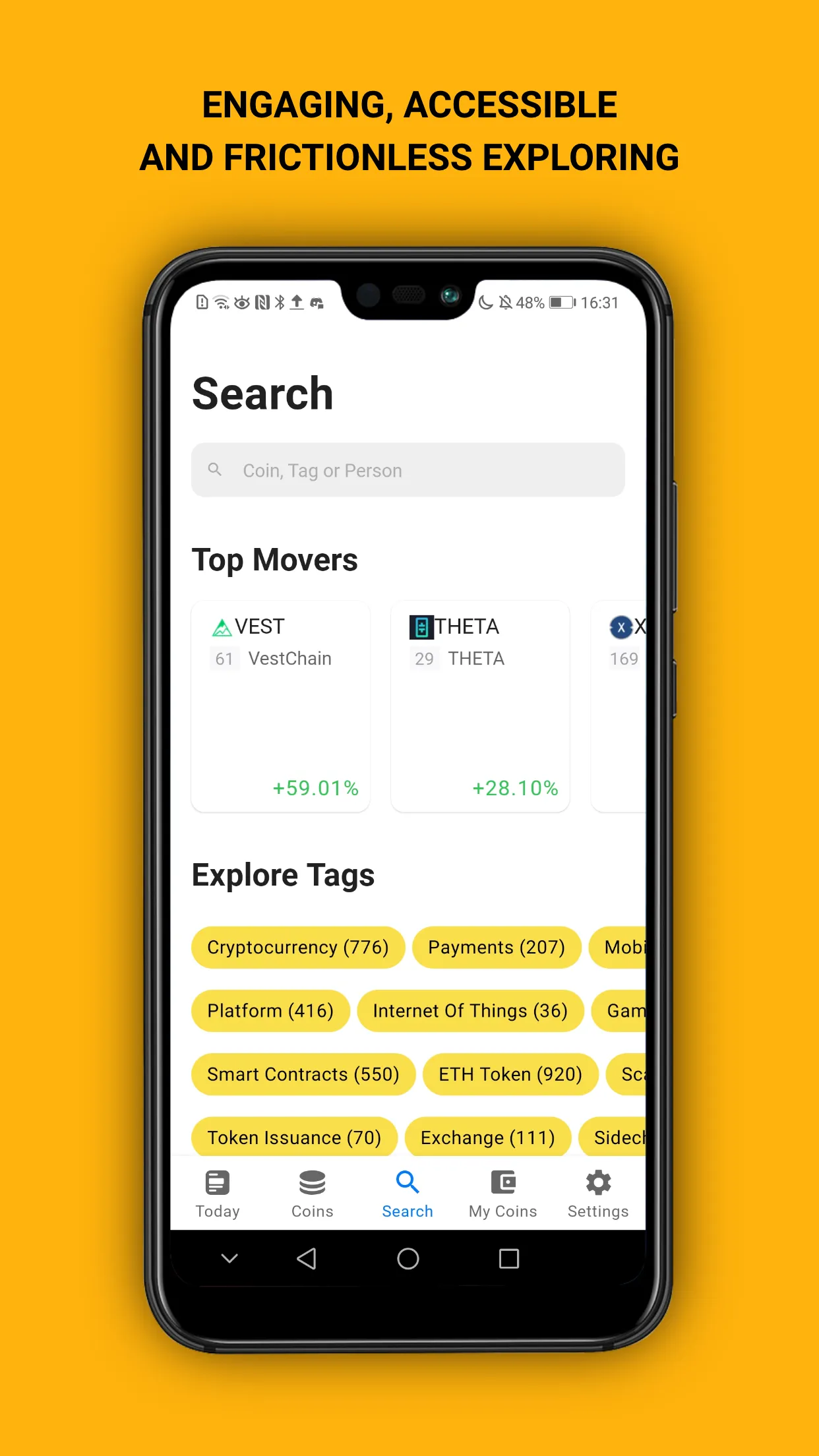 COINS: One App For Crypto - Apps on Indus Appstore