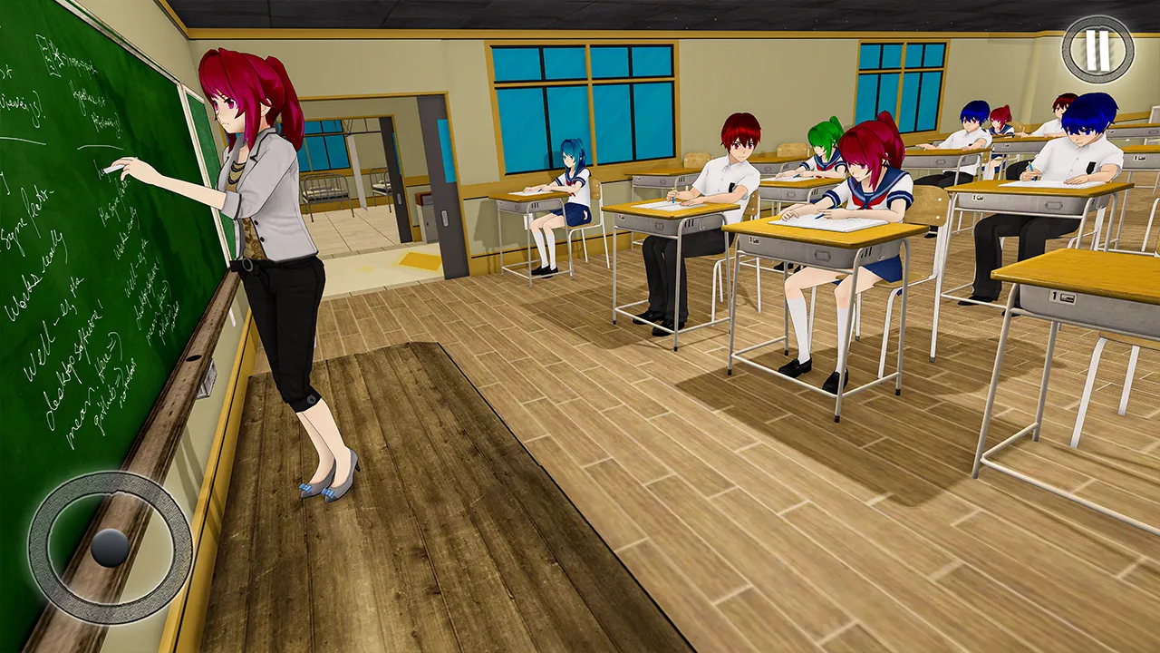 Anime Girl School Teacher 3D | Indus Appstore | Screenshot