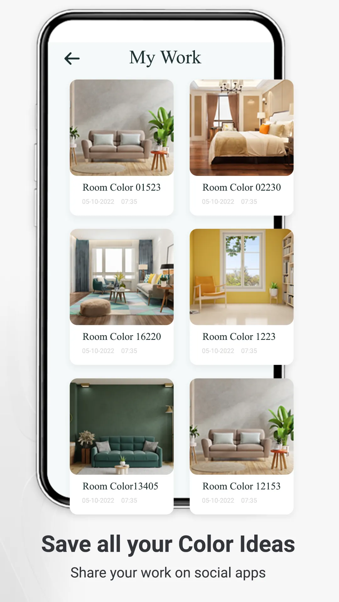My Room: Wall Paint Visualizer | Indus Appstore | Screenshot