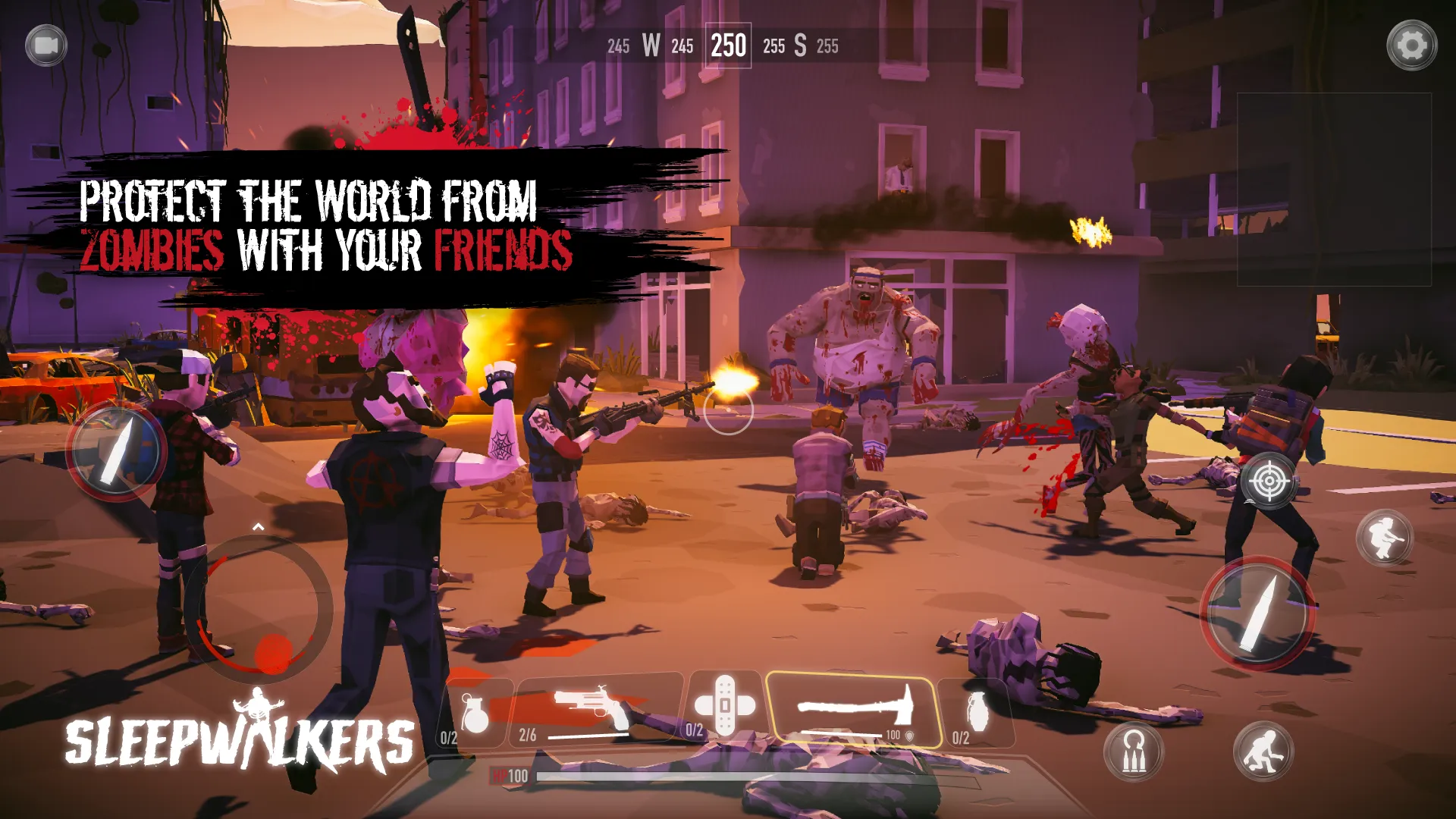 SleepWalkers : Zombie War | Indus Appstore | Screenshot