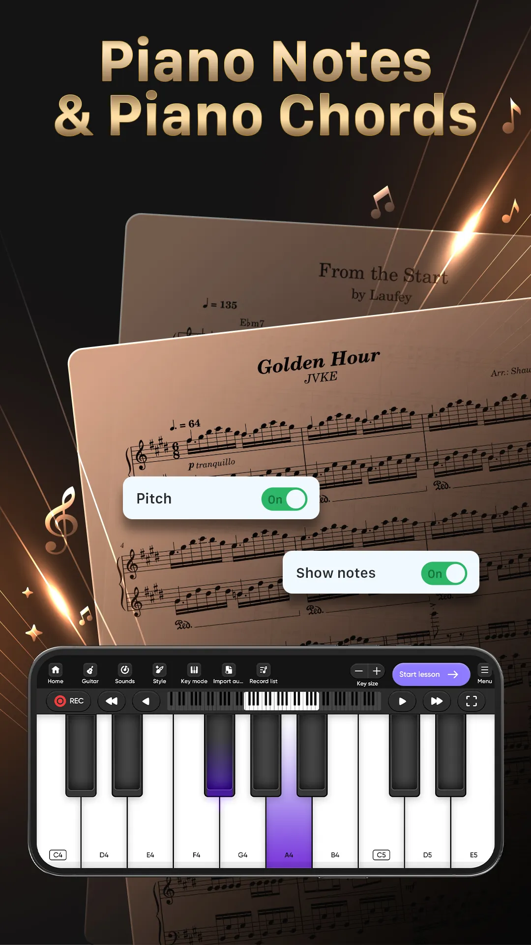 Learn Piano - Piano Keyboard | Indus Appstore | Screenshot