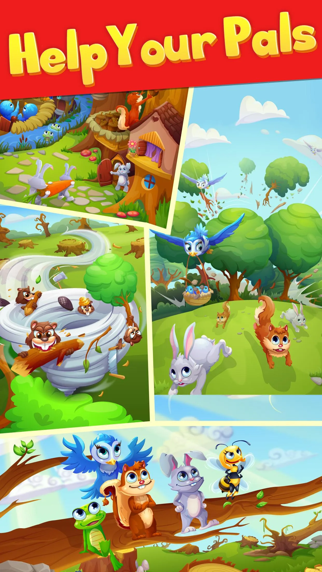 Forest Rescue: Match 3 Puzzle | Indus Appstore | Screenshot