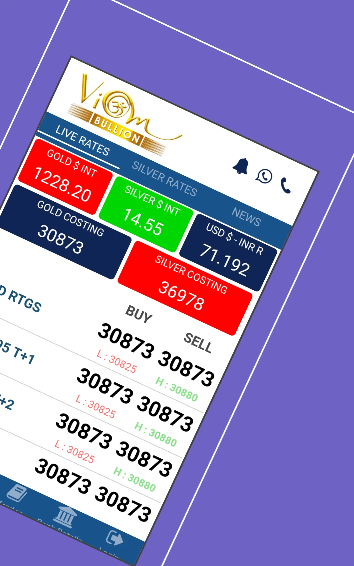 VIOM BULLION - Mumbai Bullion  | Indus Appstore | Screenshot