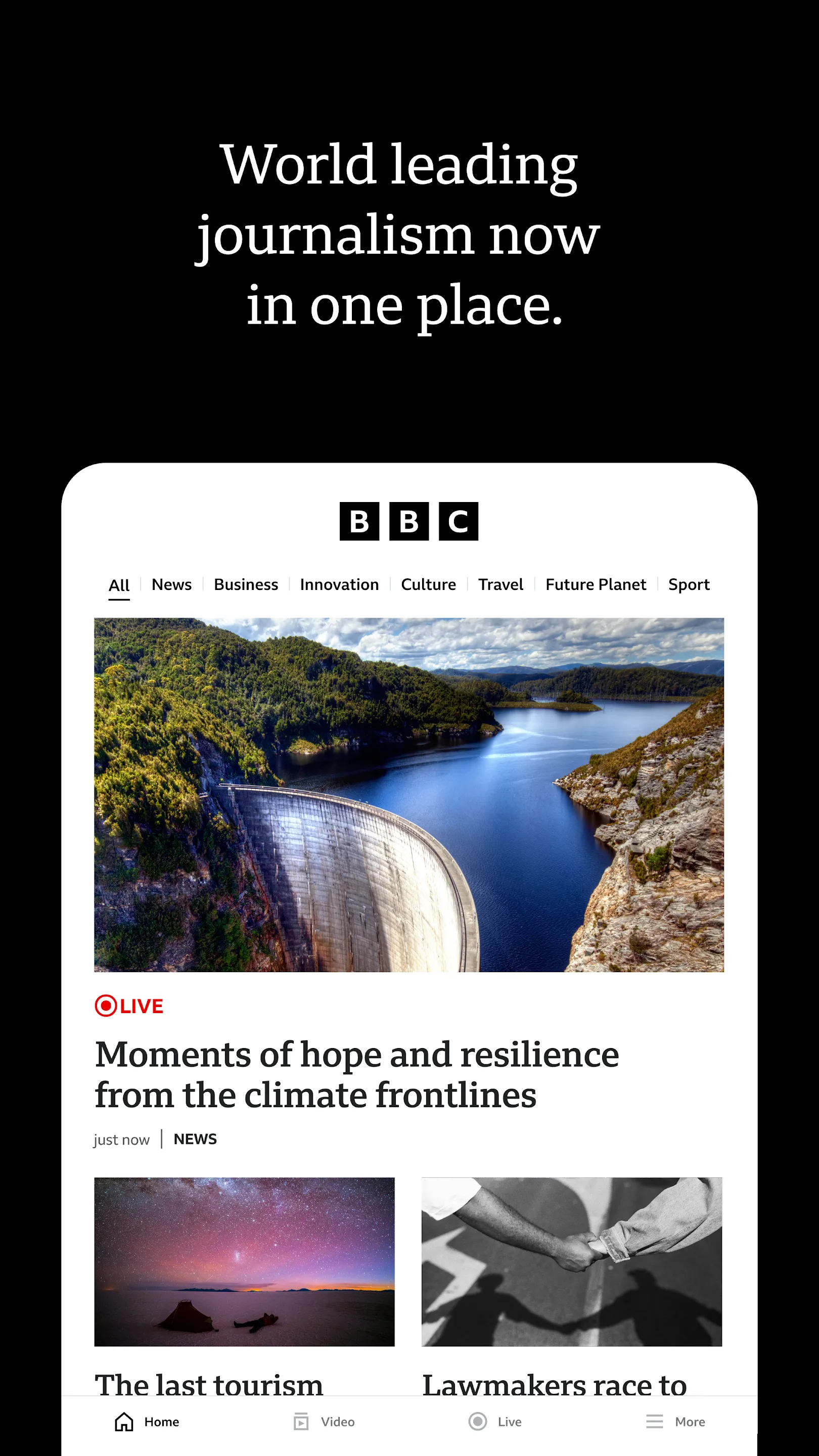 BBC: World News & Stories | Indus Appstore | Screenshot
