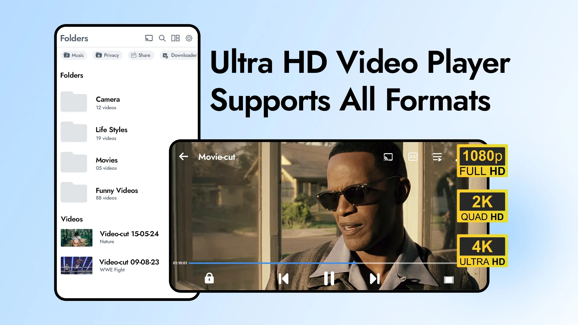 Video Player EM X Downloader | Indus Appstore | Screenshot