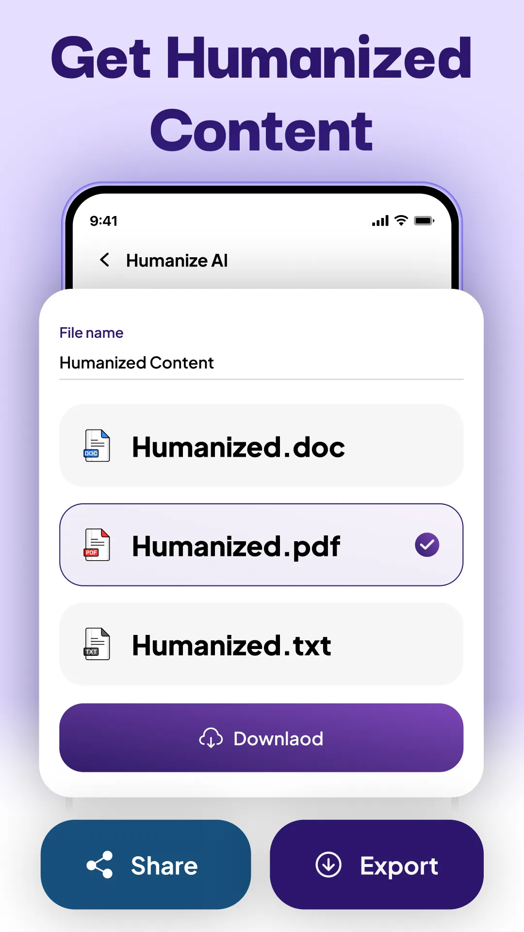 Undetectable AI Text Humanizer | Indus Appstore | Screenshot