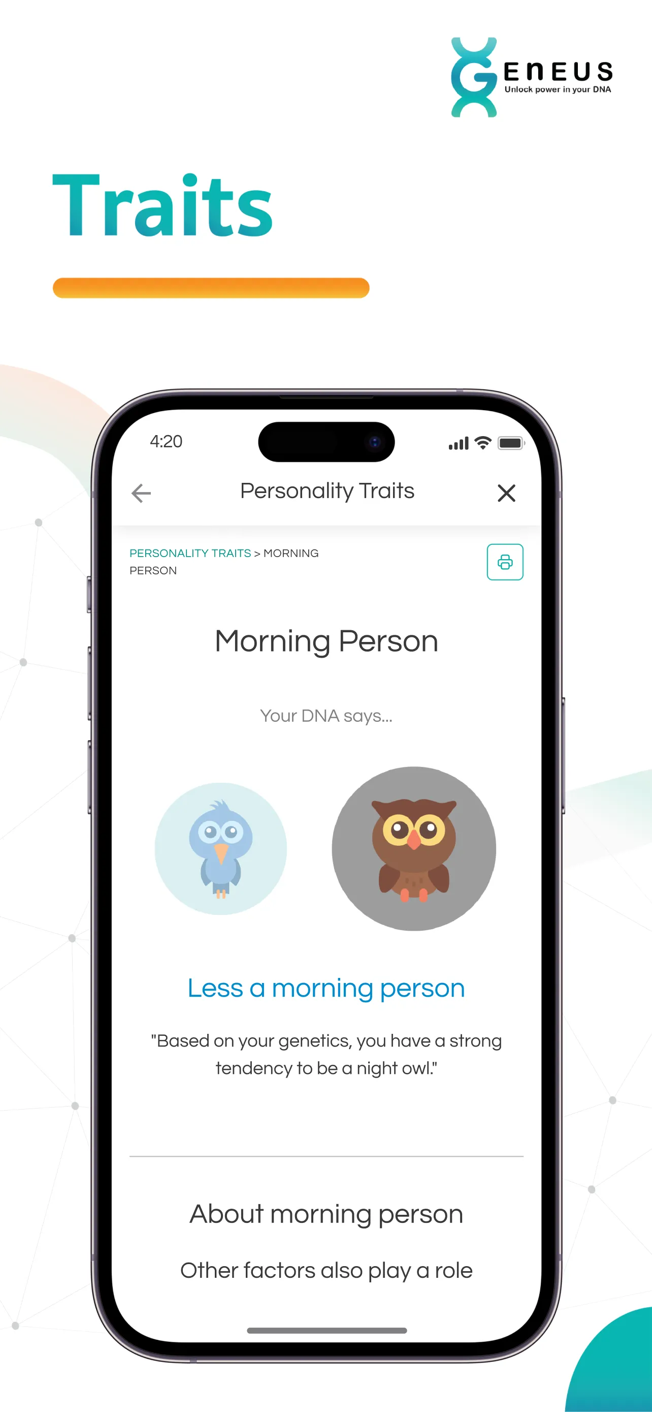 Geneus DNA | Indus Appstore | Screenshot