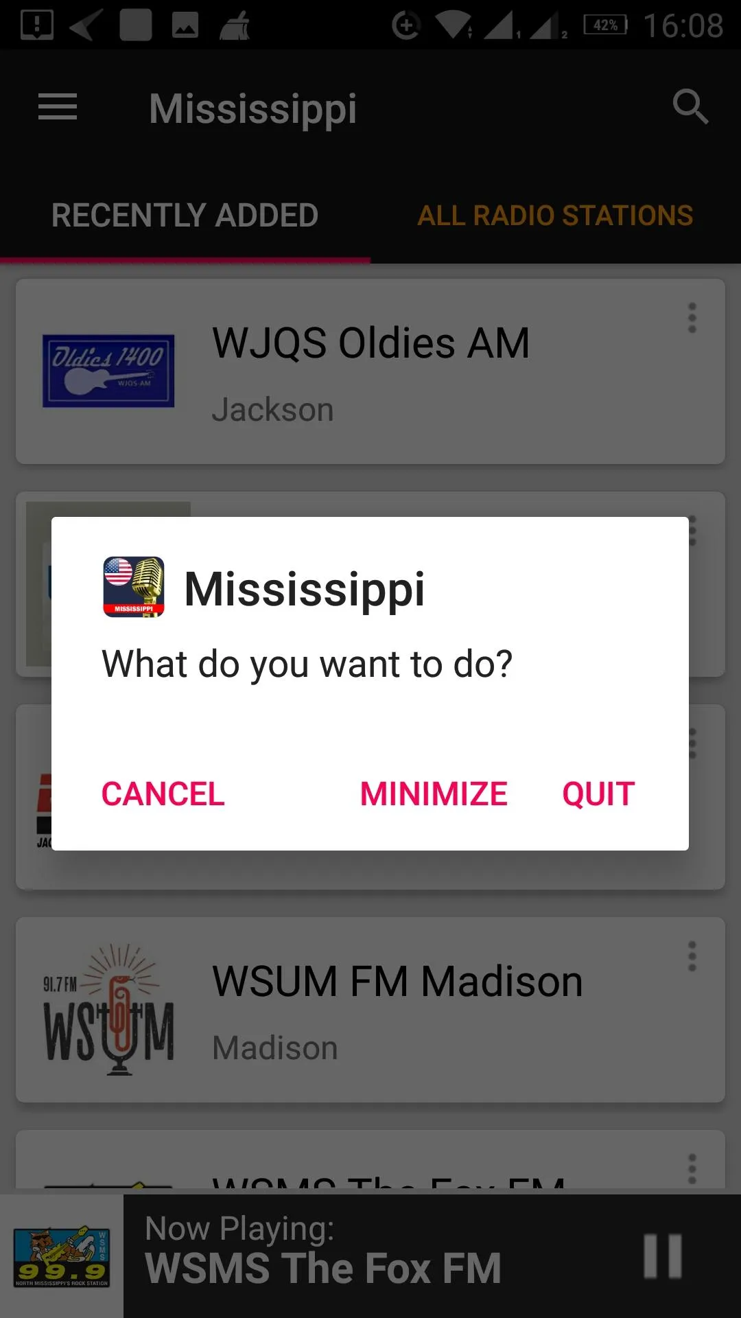 Mississippi Radio Stations | Indus Appstore | Screenshot