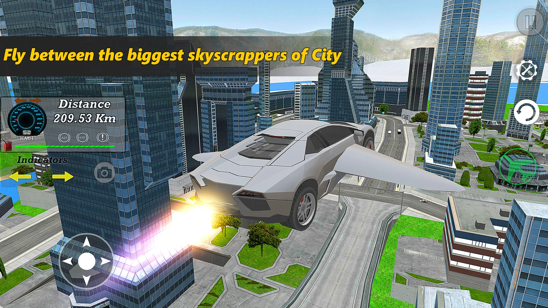 Real Flying Car Simulator | Indus Appstore | Screenshot