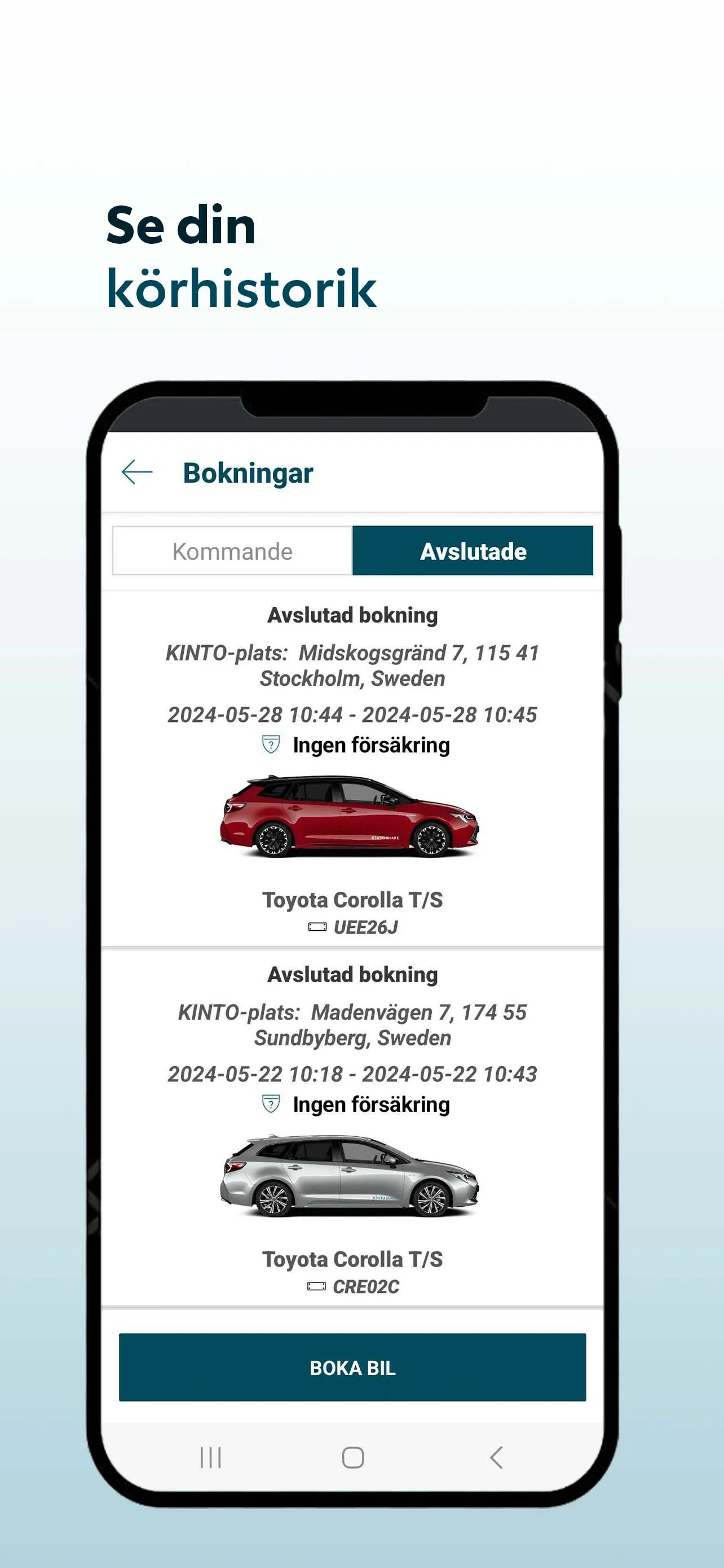 KINTO Share Nordics | Indus Appstore | Screenshot