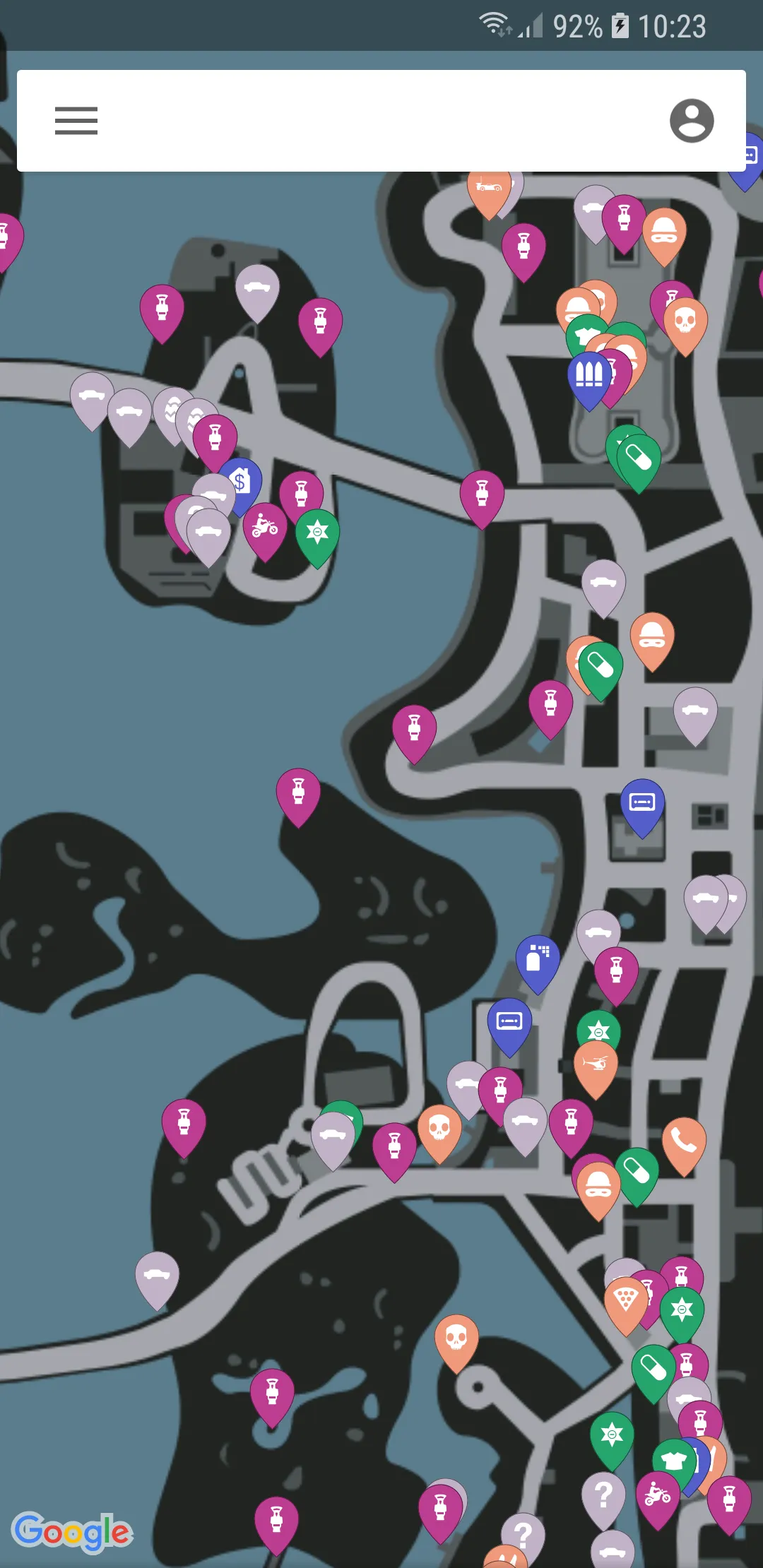 MapGenie: GTAVC Map | Indus Appstore | Screenshot