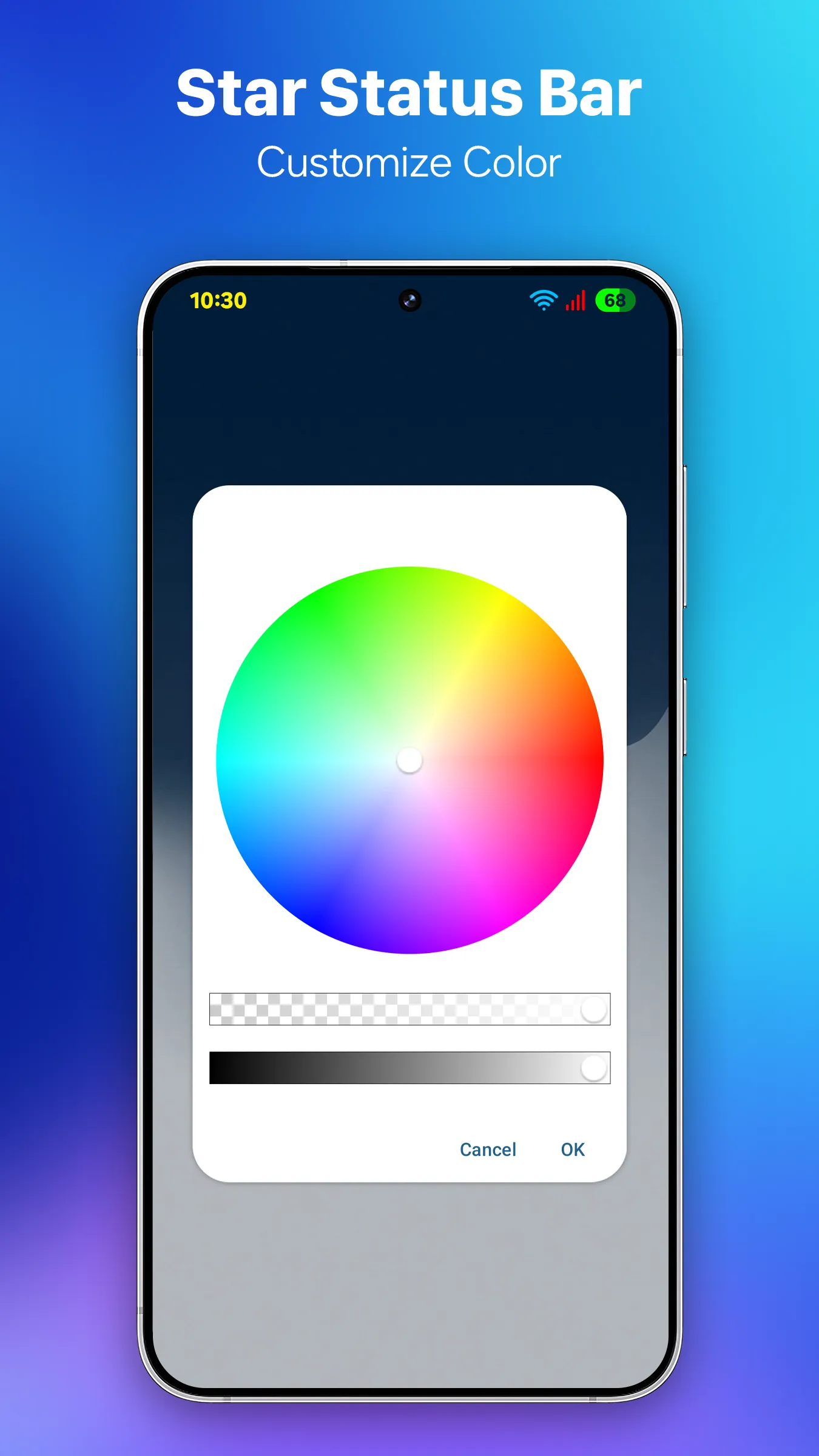 Star Status Bar: Custom Icons | Indus Appstore | Screenshot