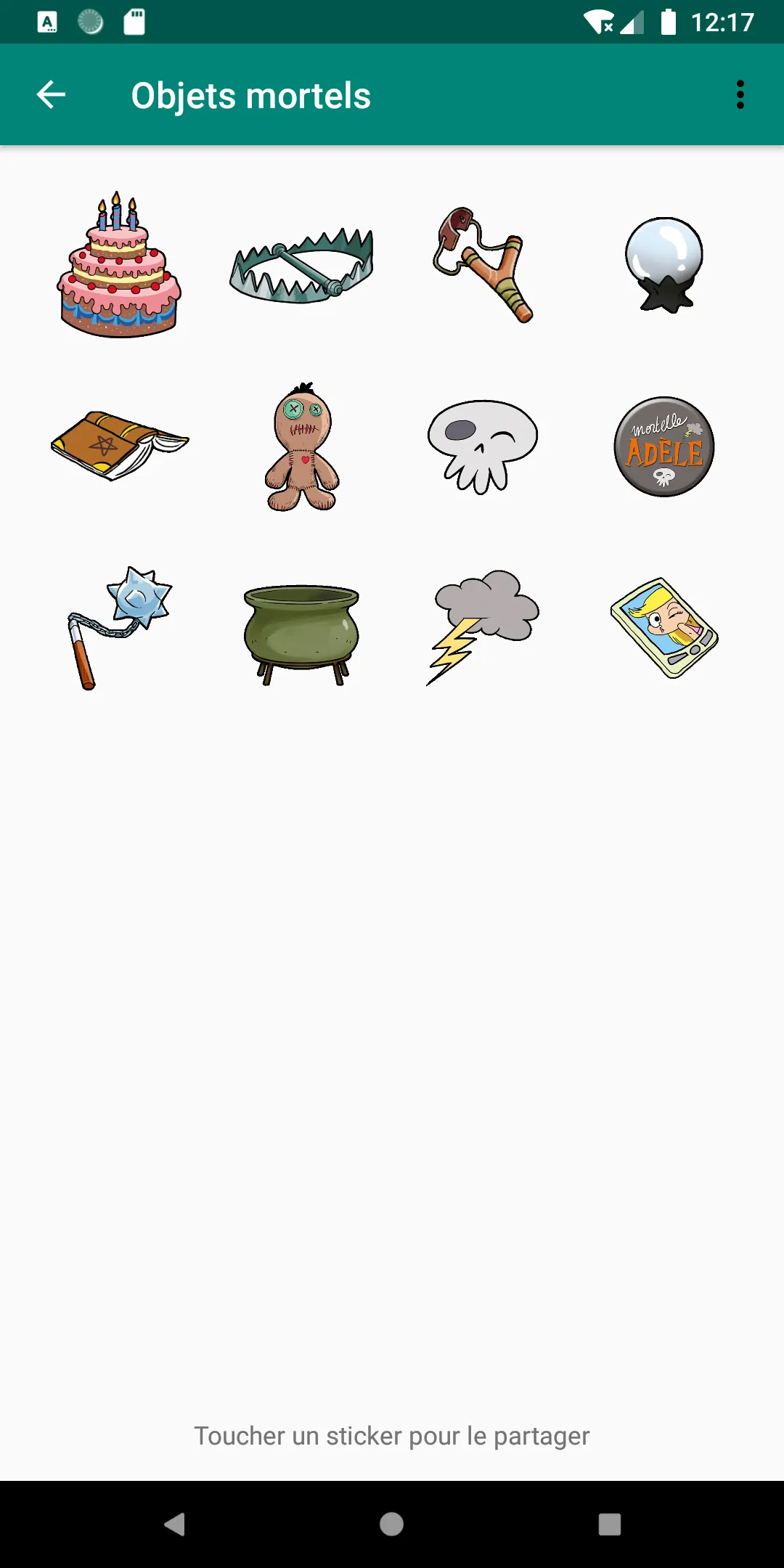 Stickers Mortelle Adèle | Indus Appstore | Screenshot