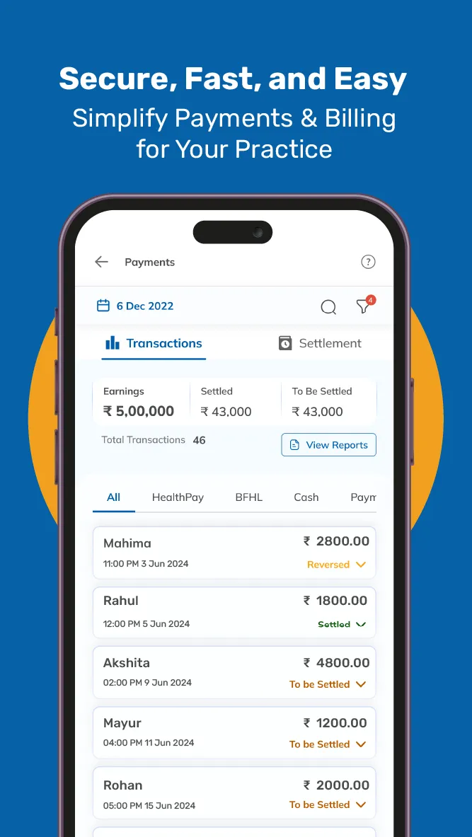 Bajaj Health - for Doctor | Indus Appstore | Screenshot
