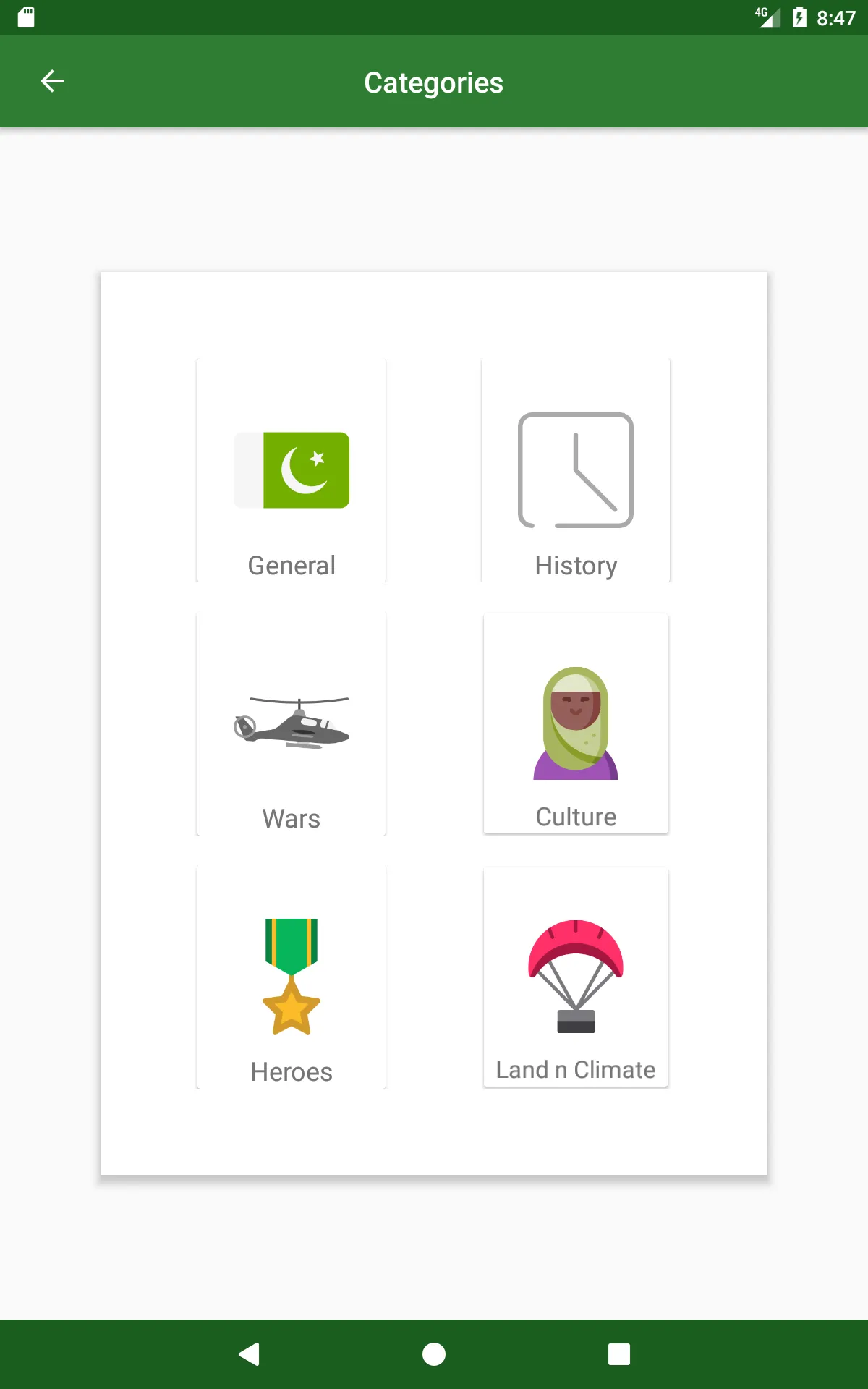 Pak Studies Affairs MCQs | Indus Appstore | Screenshot