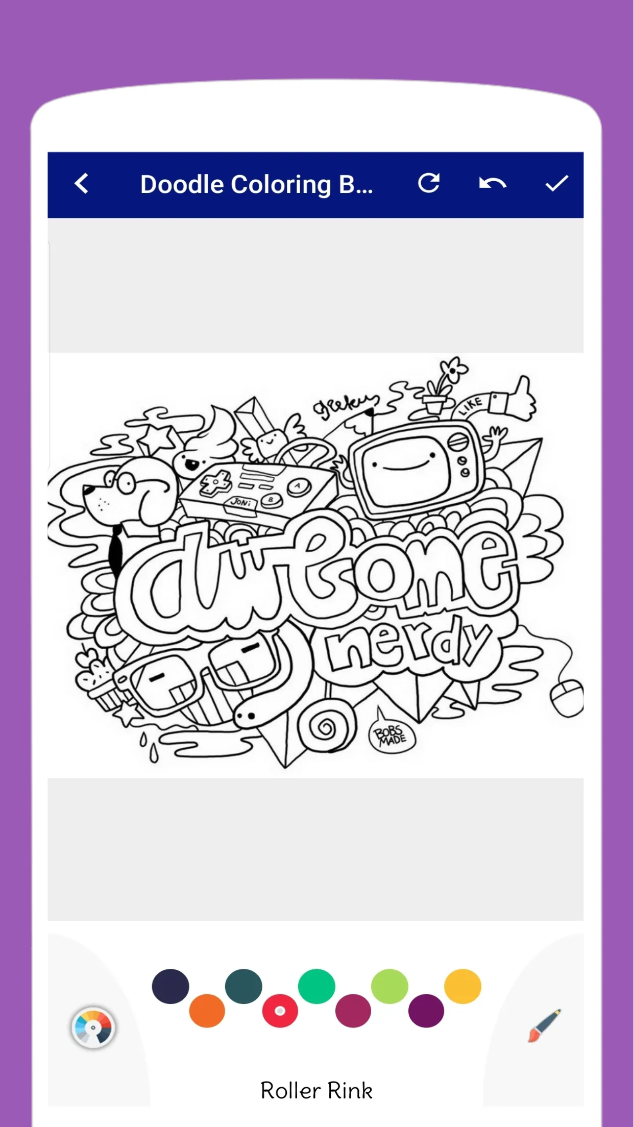 Doodle Art Coloring Book | Indus Appstore | Screenshot