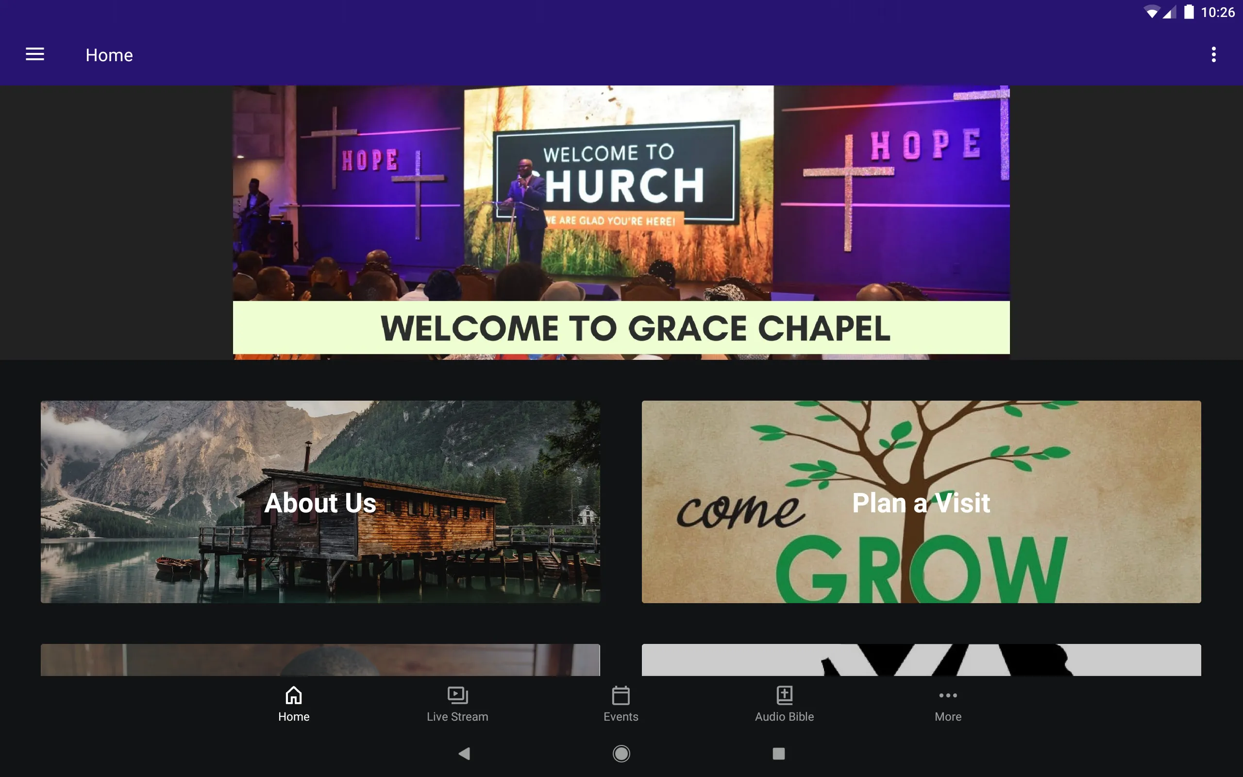 GRACE CHAPEL - HPFN | Indus Appstore | Screenshot