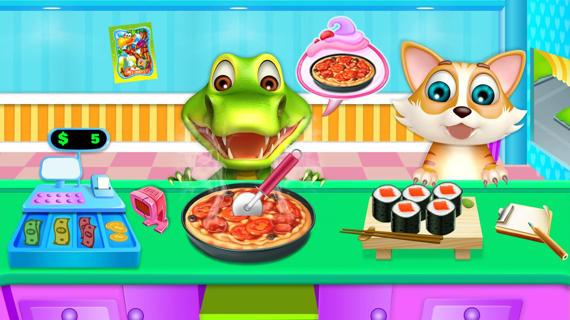 Kitchen Cooking:Fast Food Game | Indus Appstore | Screenshot