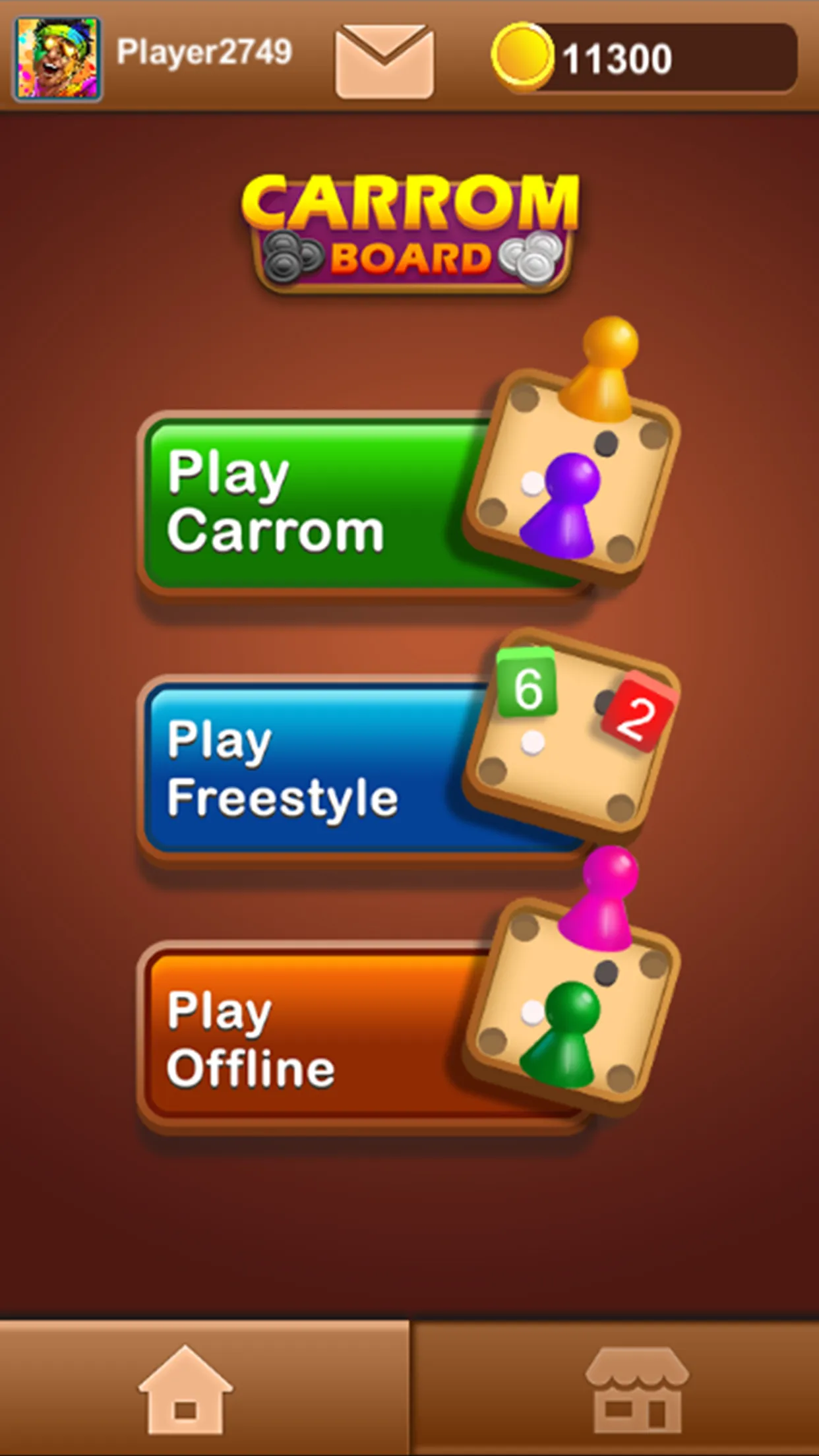 Carrom Board Carrom Board Game | Indus Appstore | Screenshot