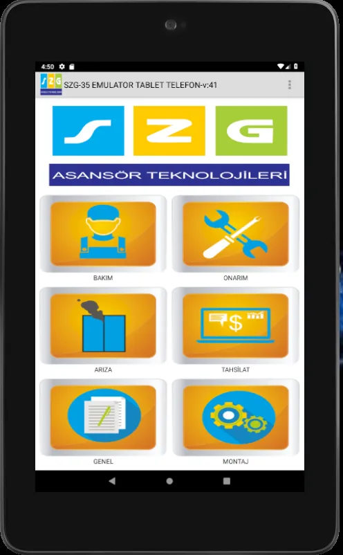 SZG Bakım Mobil | Indus Appstore | Screenshot