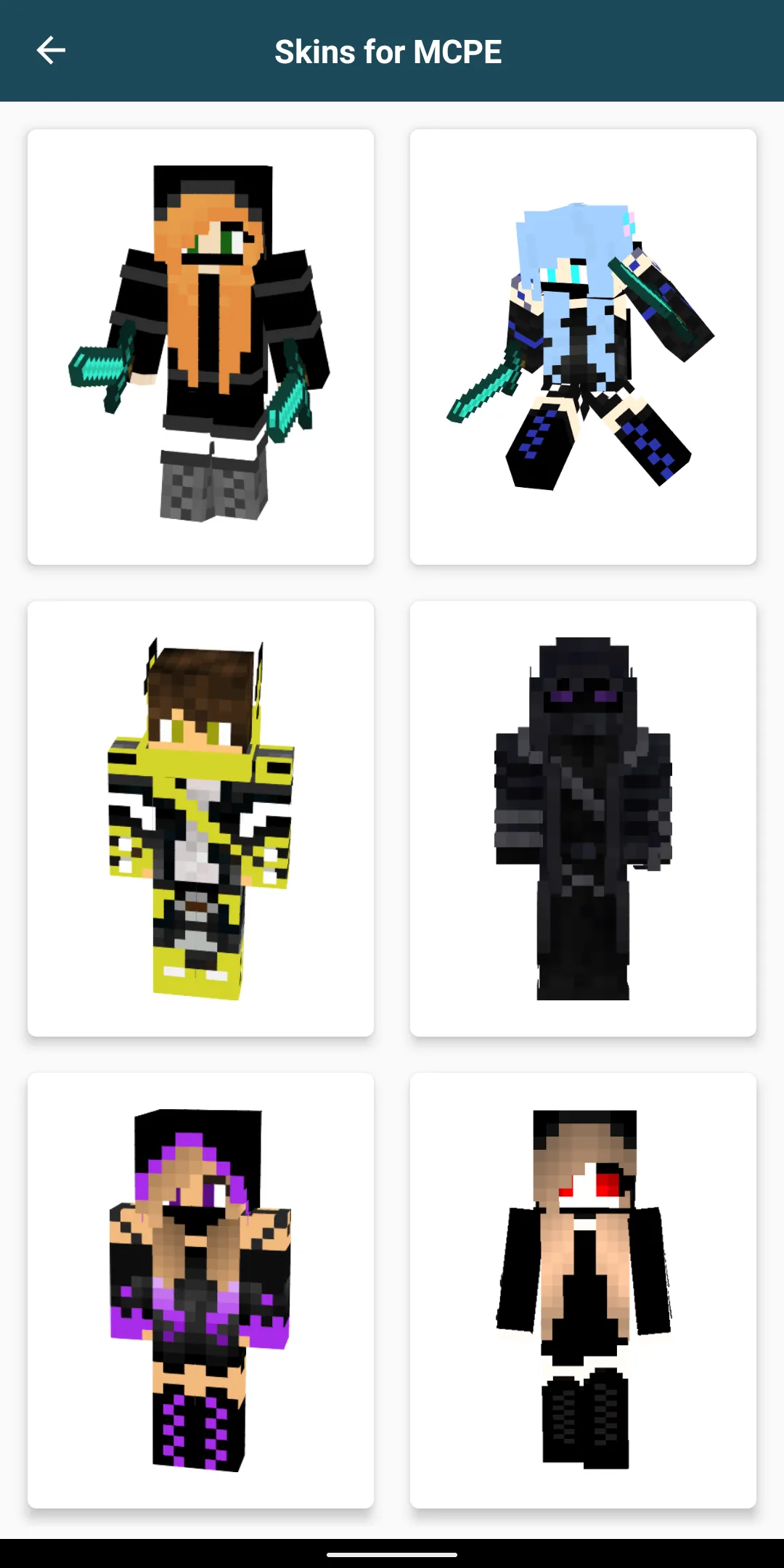 Ninja Skins for Minecraft PE | Indus Appstore | Screenshot