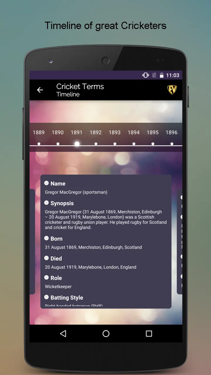 Cricket Dictionary | Indus Appstore | Screenshot