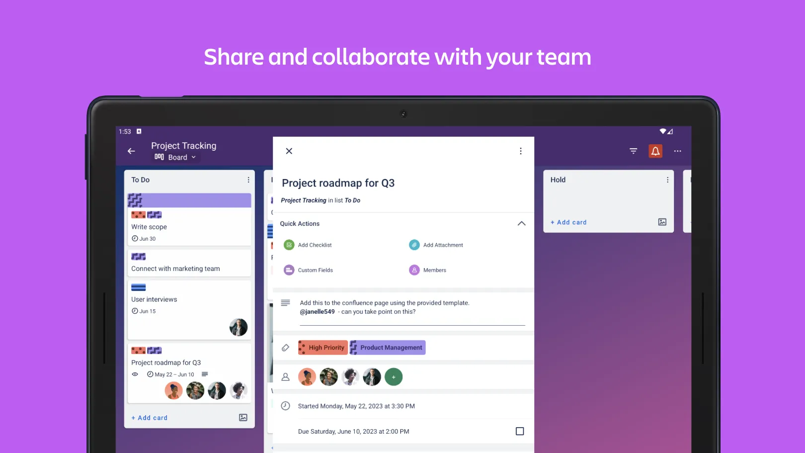 Trello: Manage Team Projects | Indus Appstore | Screenshot