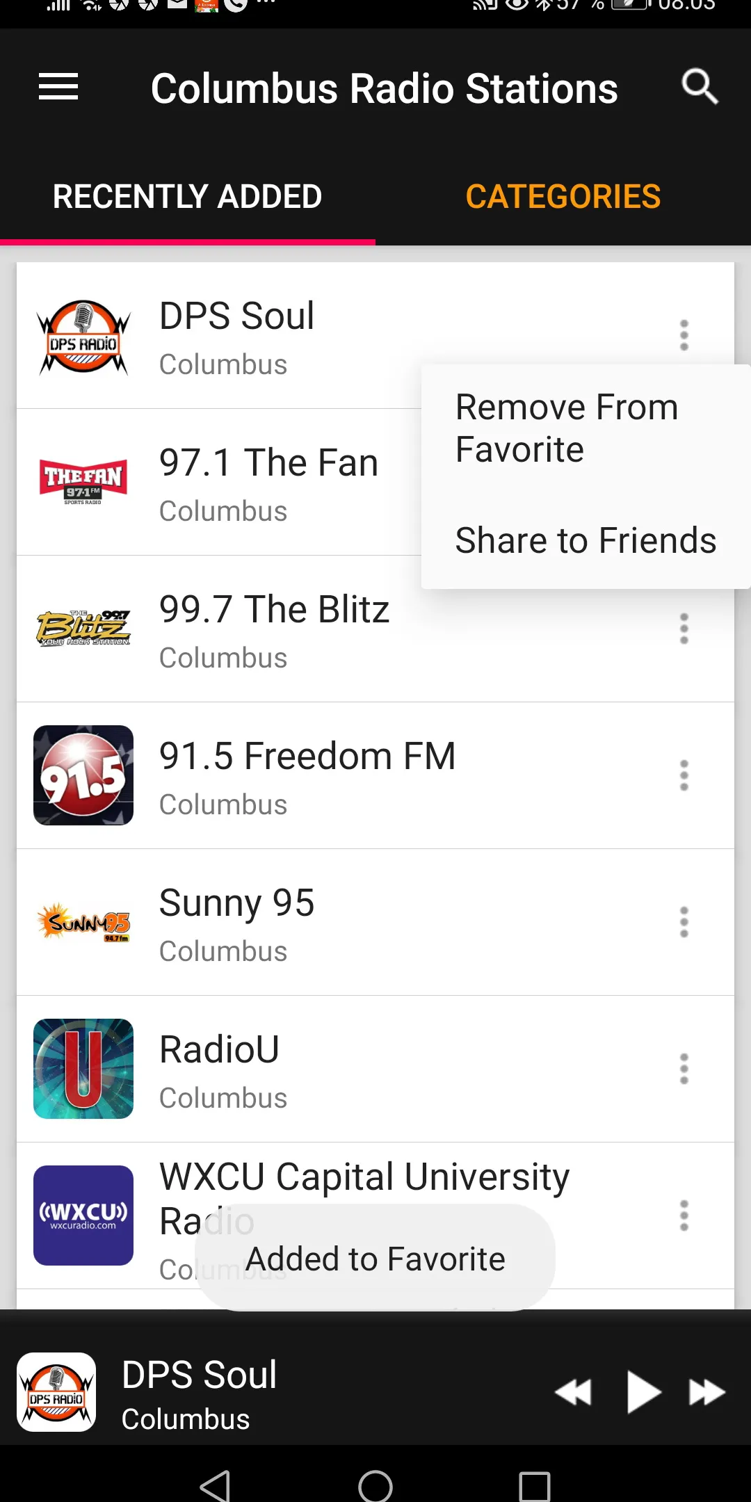 Columbus Radio Stations - Ohio | Indus Appstore | Screenshot