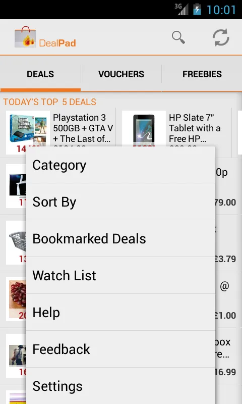 DealPad - UK Deals & Freebies | Indus Appstore | Screenshot