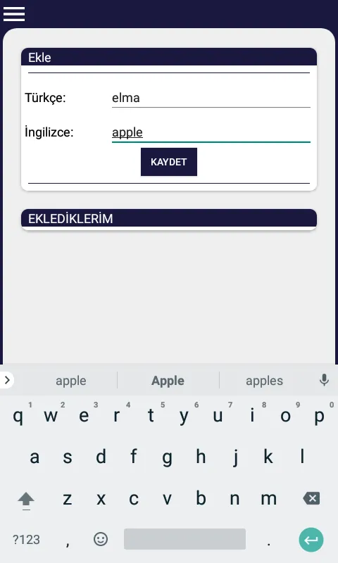 İngilizcede Nesne İsimleri | Indus Appstore | Screenshot