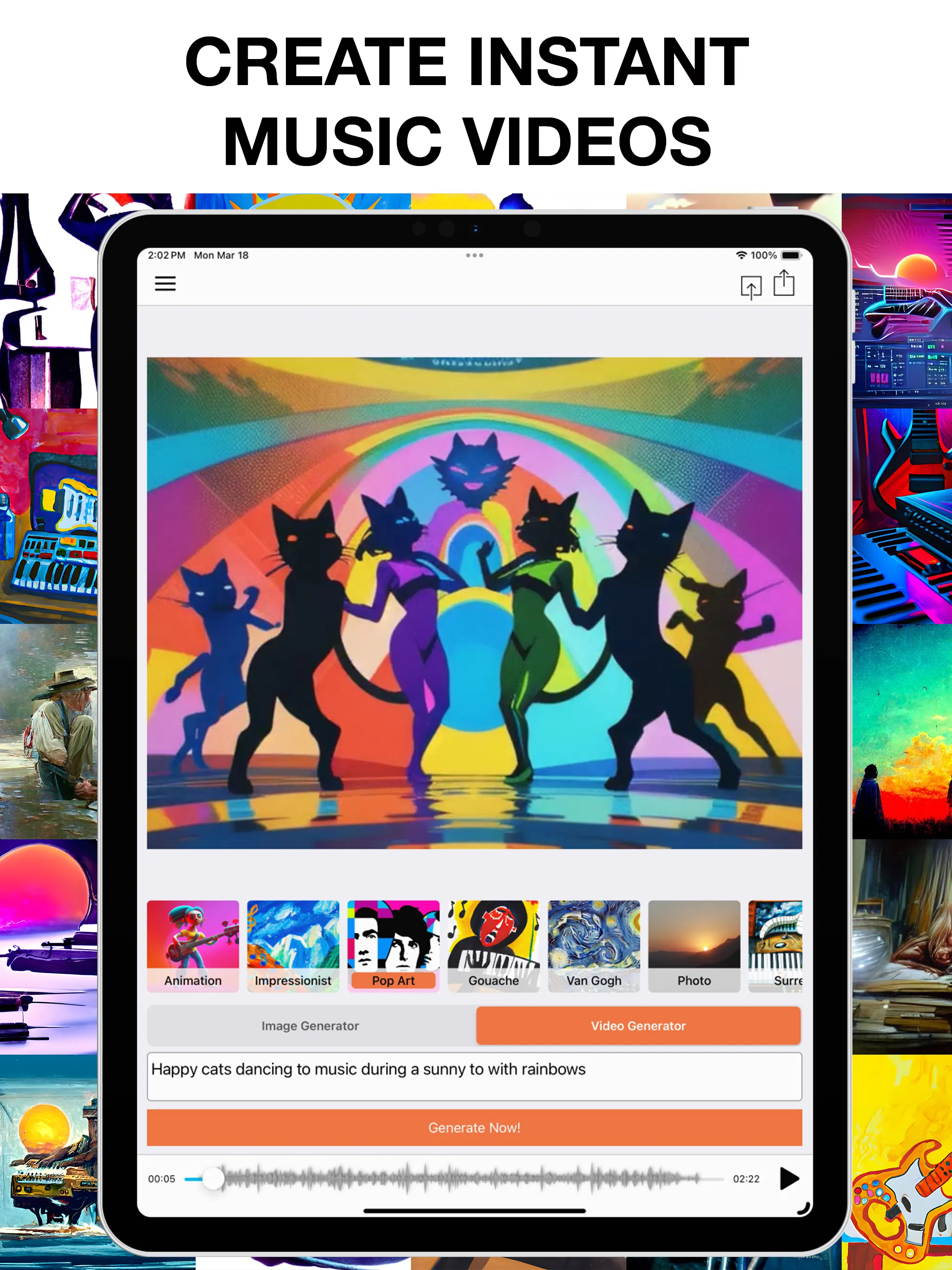 AI Music Video Generator MAIVE | Indus Appstore | Screenshot