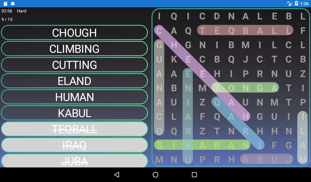 FIND WORDS - OFFLINE WORD SEEK | Indus Appstore | Screenshot