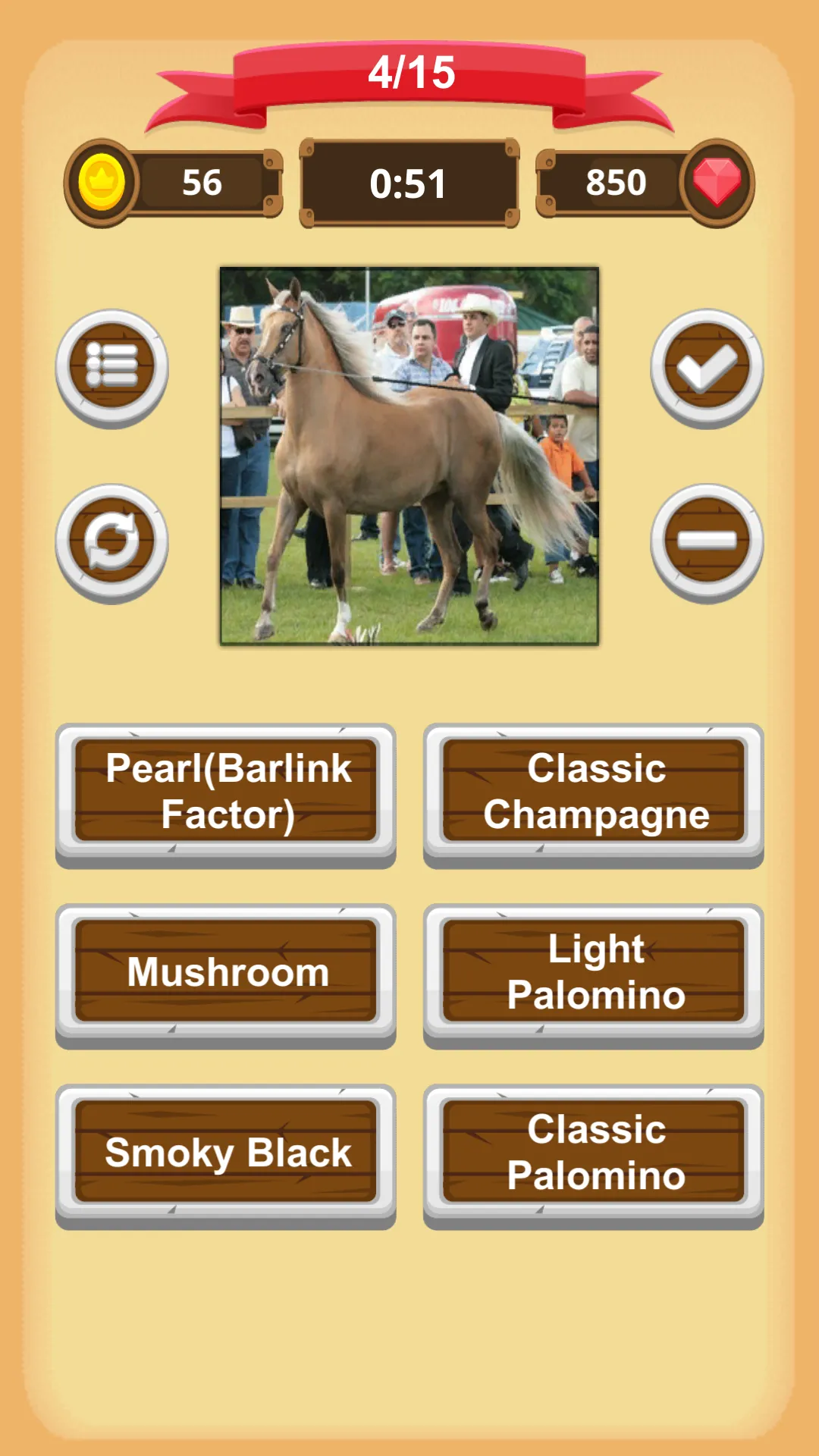 Horse Coat Colors Quiz | Indus Appstore | Screenshot