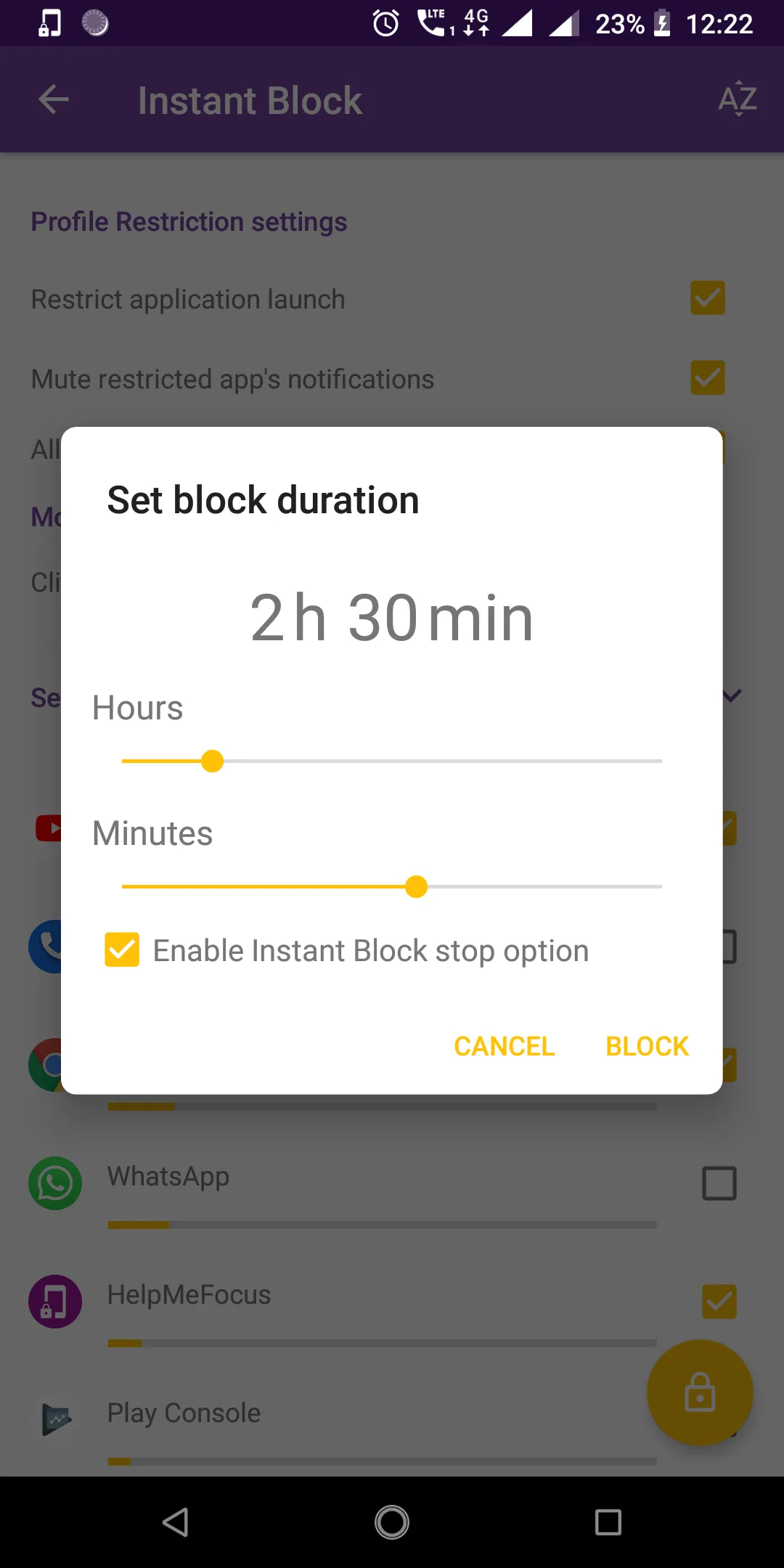 HelpMeFocus - Block Apps, Stay | Indus Appstore | Screenshot