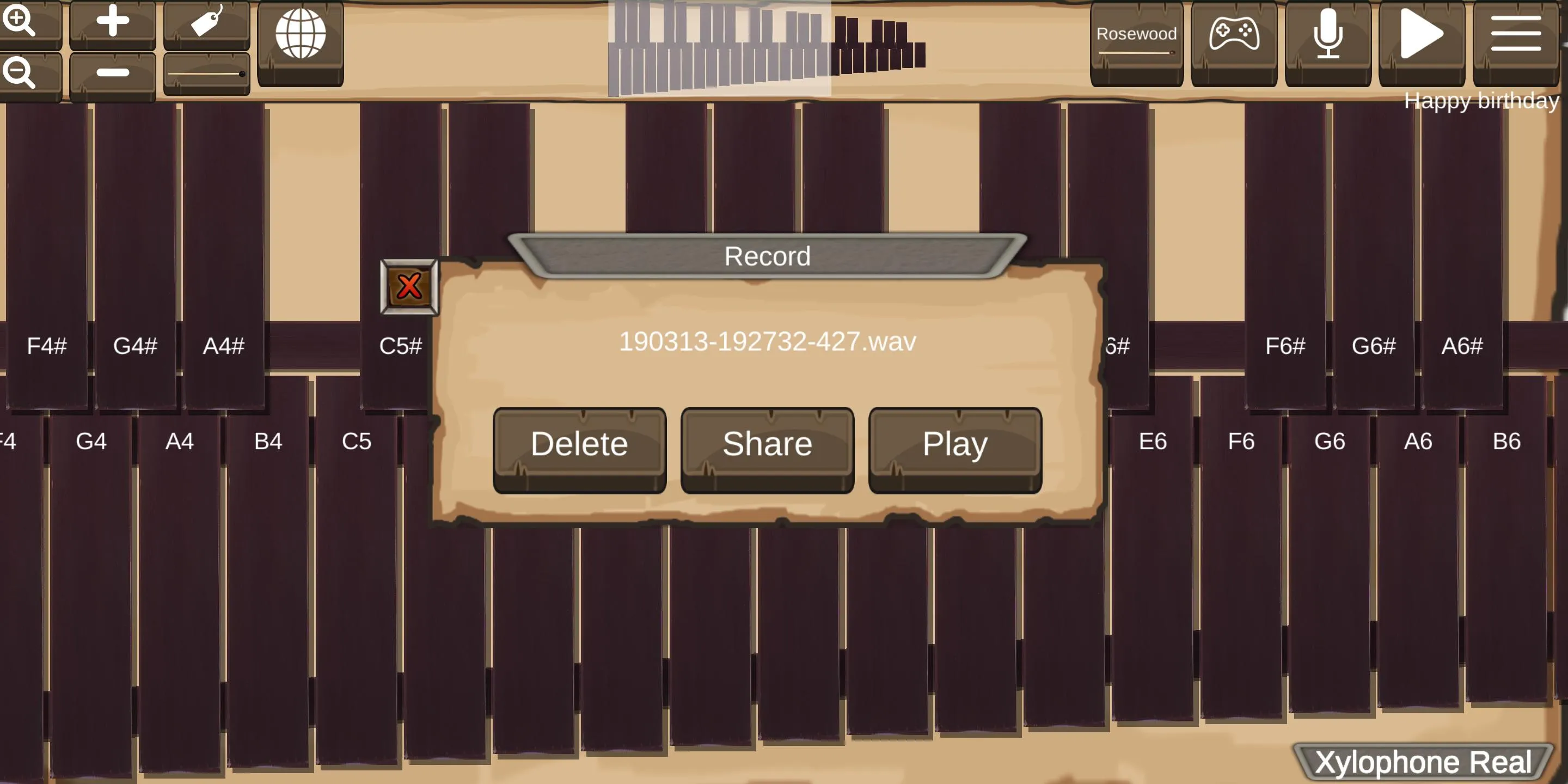 Xylophone Real: 2 mallet types | Indus Appstore | Screenshot