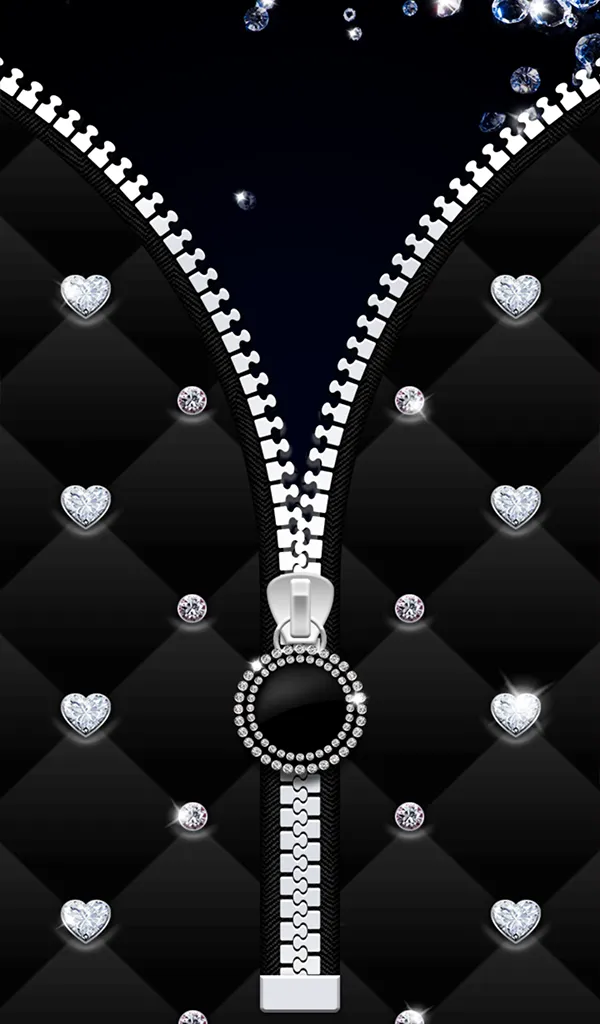 Diamond Zipper Lock Screen | Indus Appstore | Screenshot