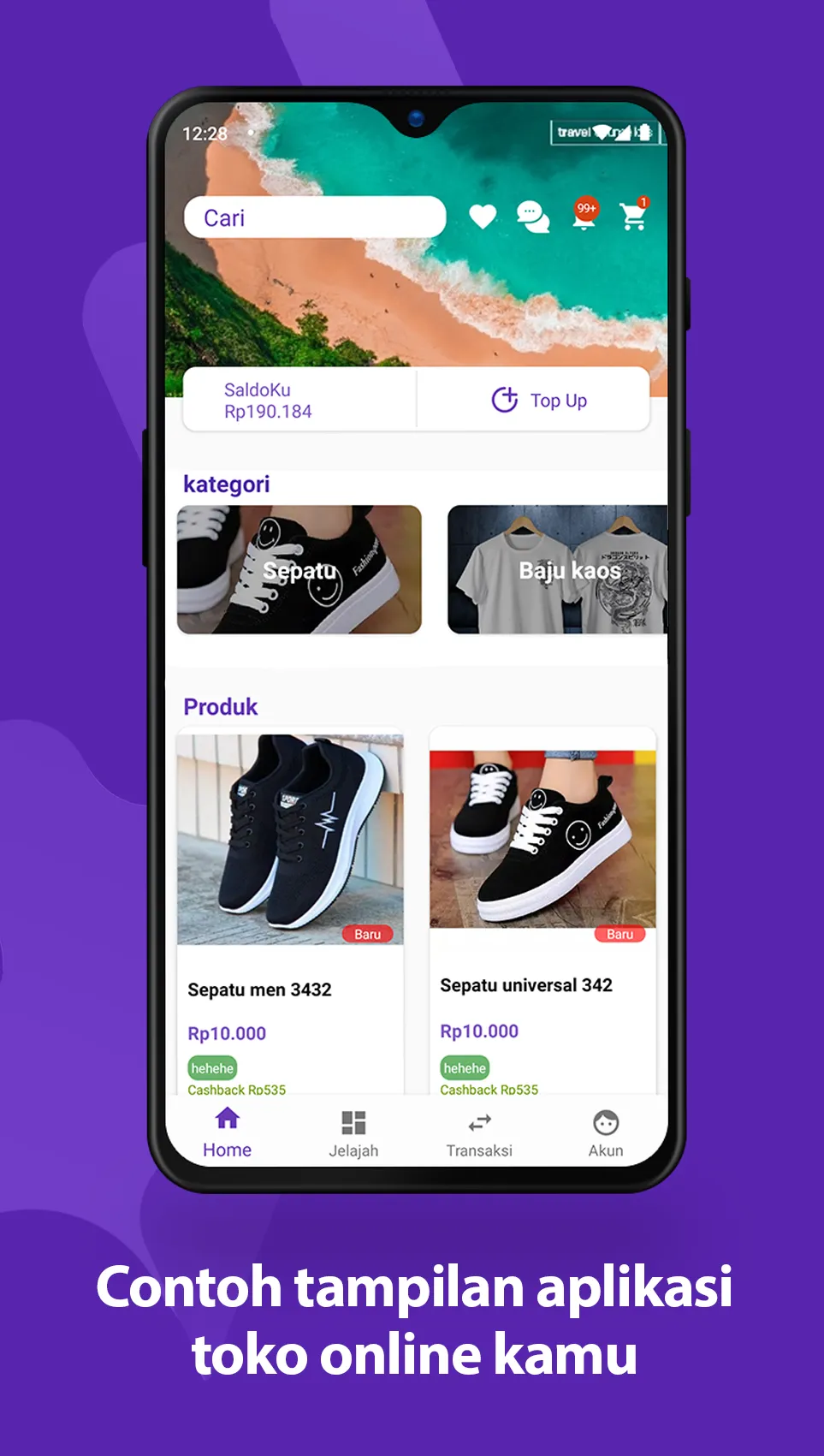 bukaOlshop - Buat App Toko | Indus Appstore | Screenshot