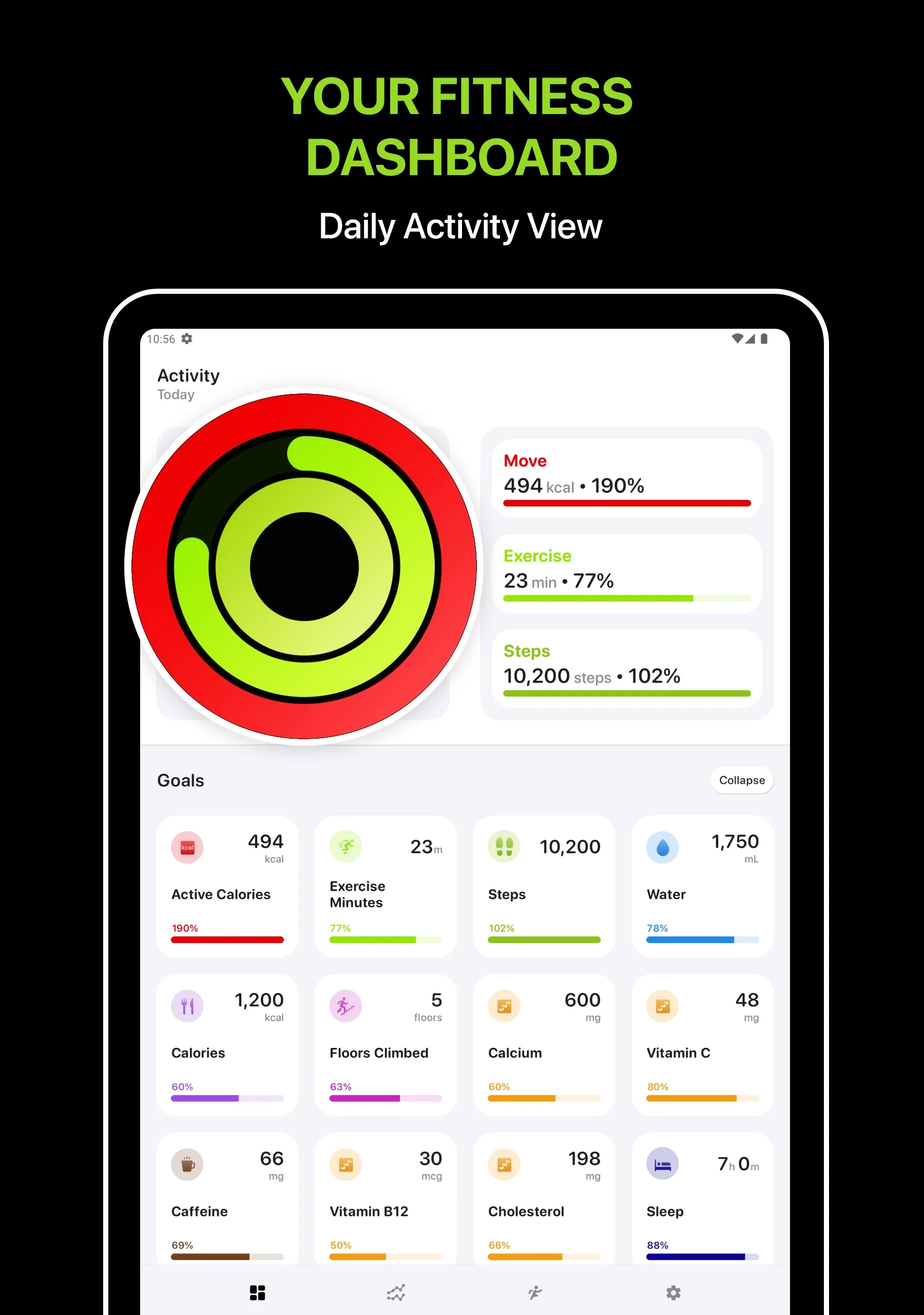 FitnessView: Activity Tracker | Indus Appstore | Screenshot