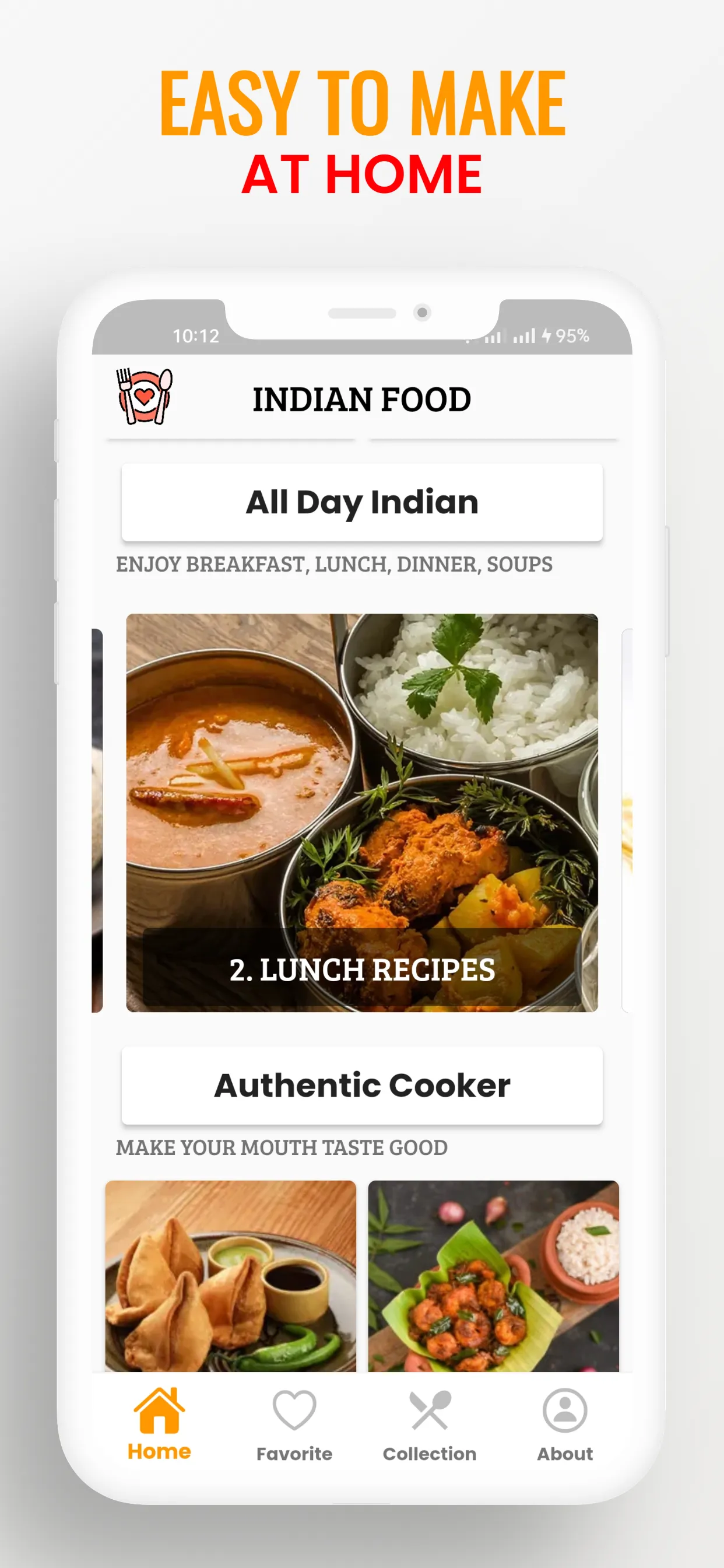 Indian Recipes: Indian Cooking | Indus Appstore | Screenshot