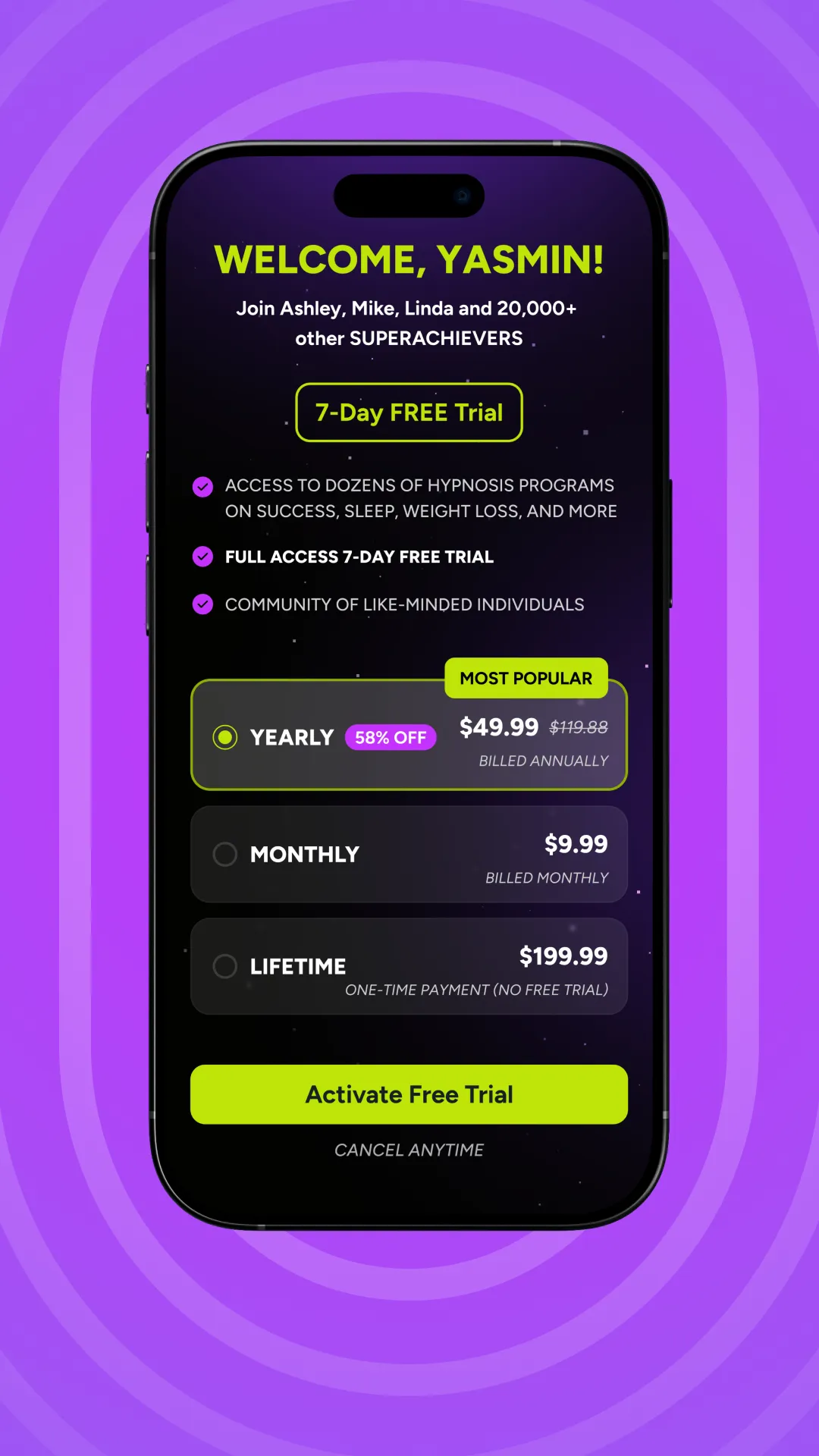 MINDMOD: Hypnosis & Meditation | Indus Appstore | Screenshot