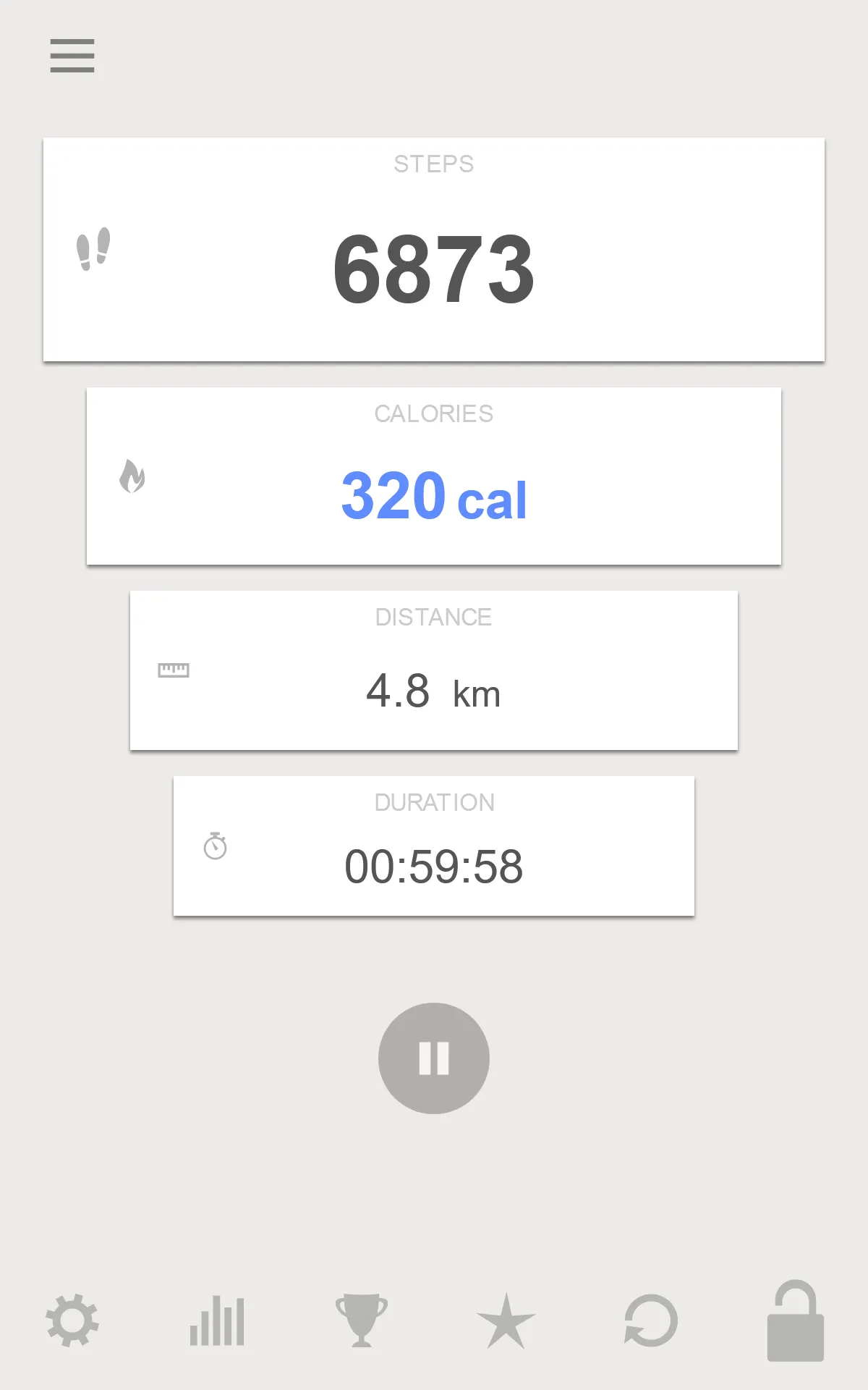 Step & Calorie Counter | Indus Appstore | Screenshot