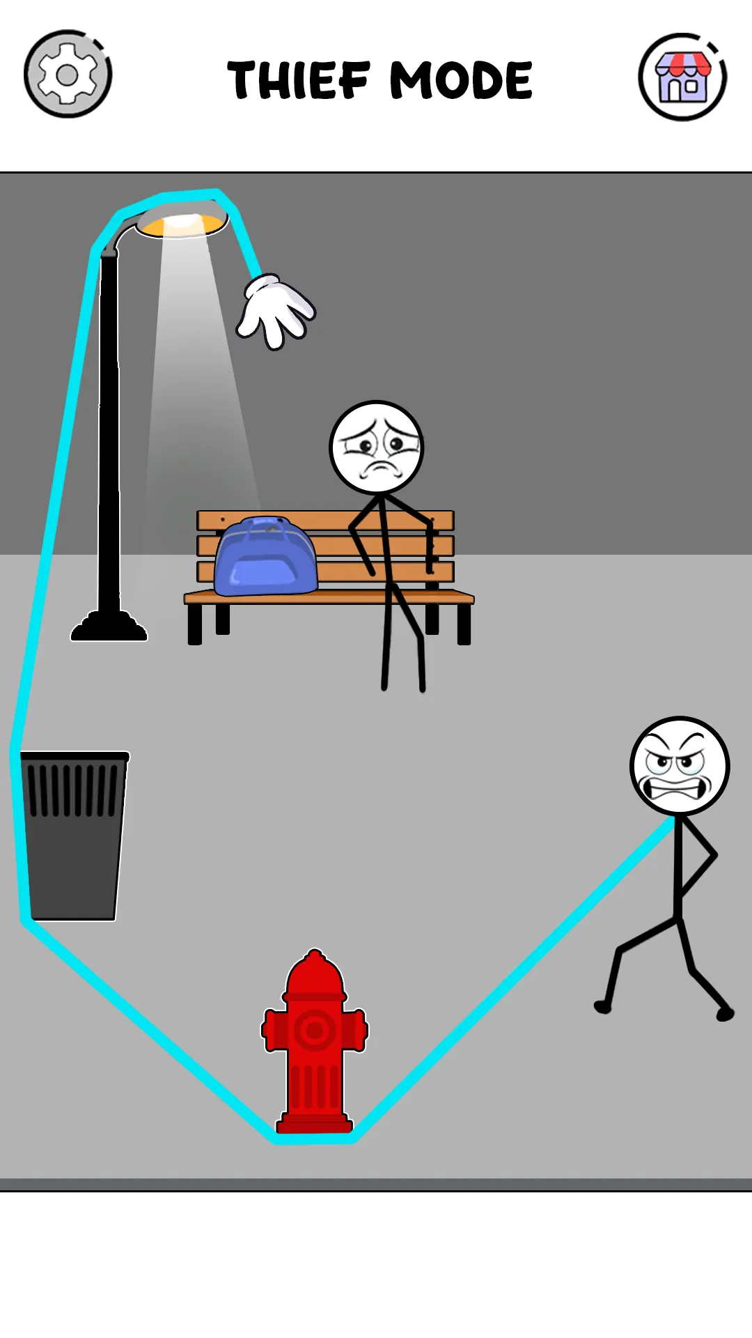 Stick Robber Stealing Games | Indus Appstore | Screenshot