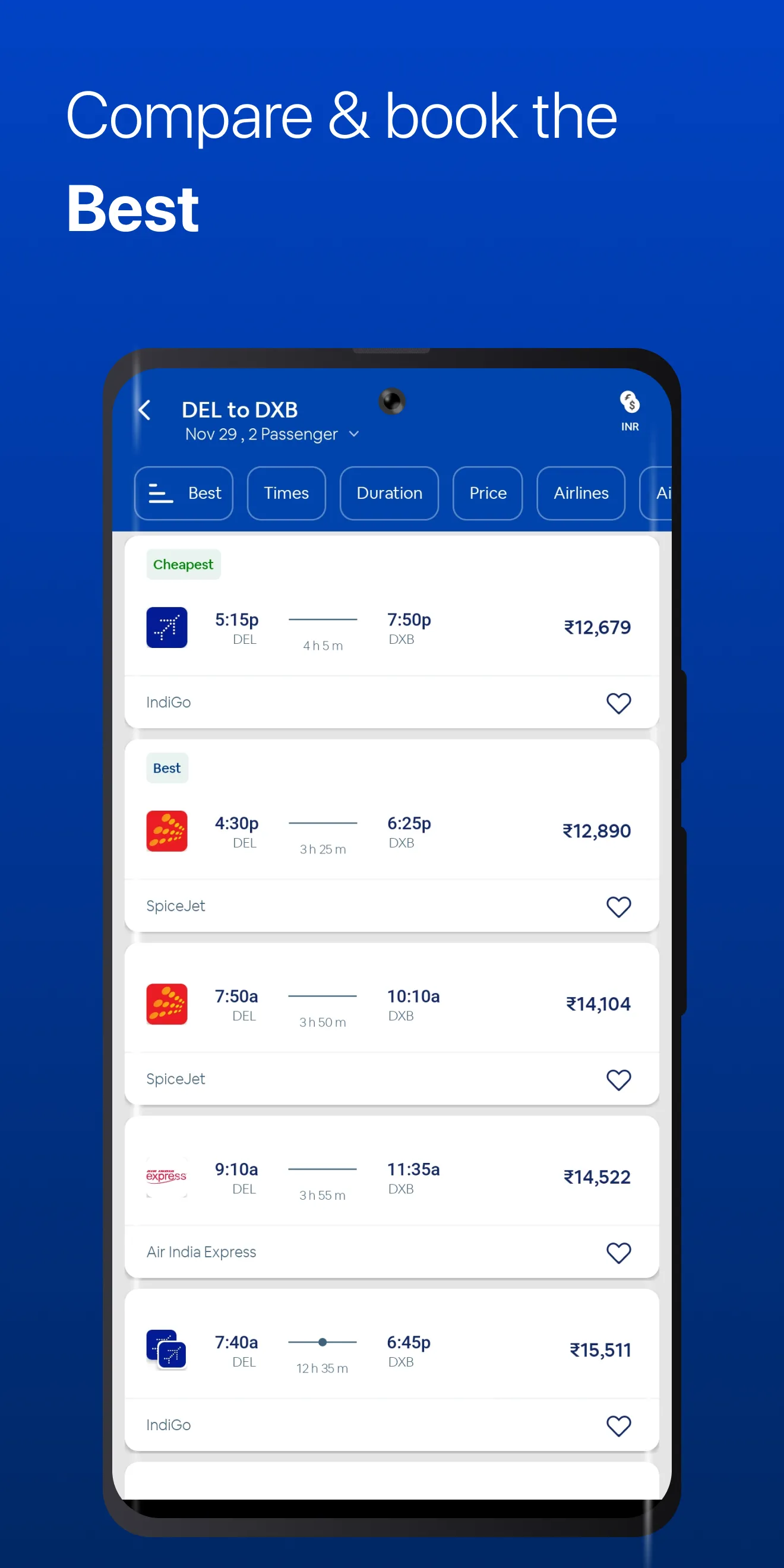 Cheap Flights | Indus Appstore | Screenshot